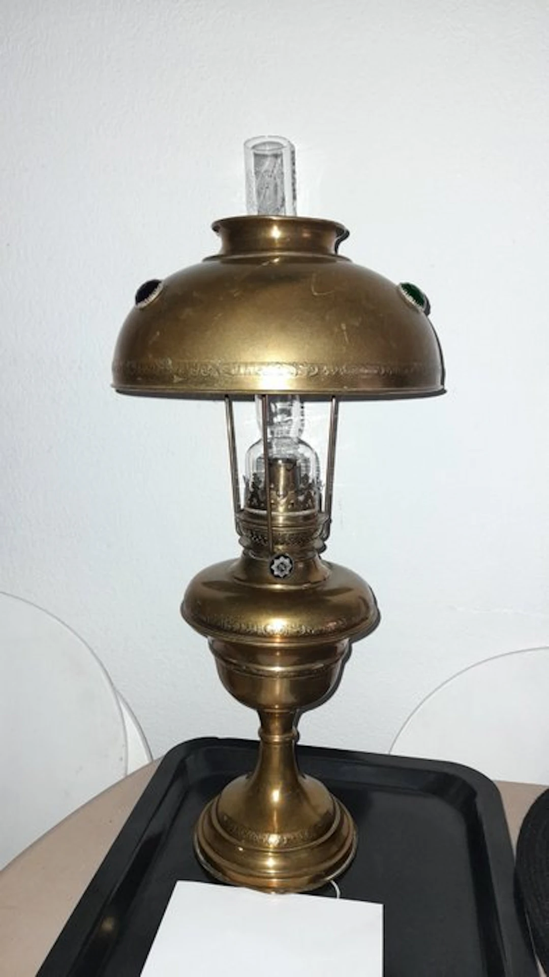 Buffet table lamp - Gilt brass