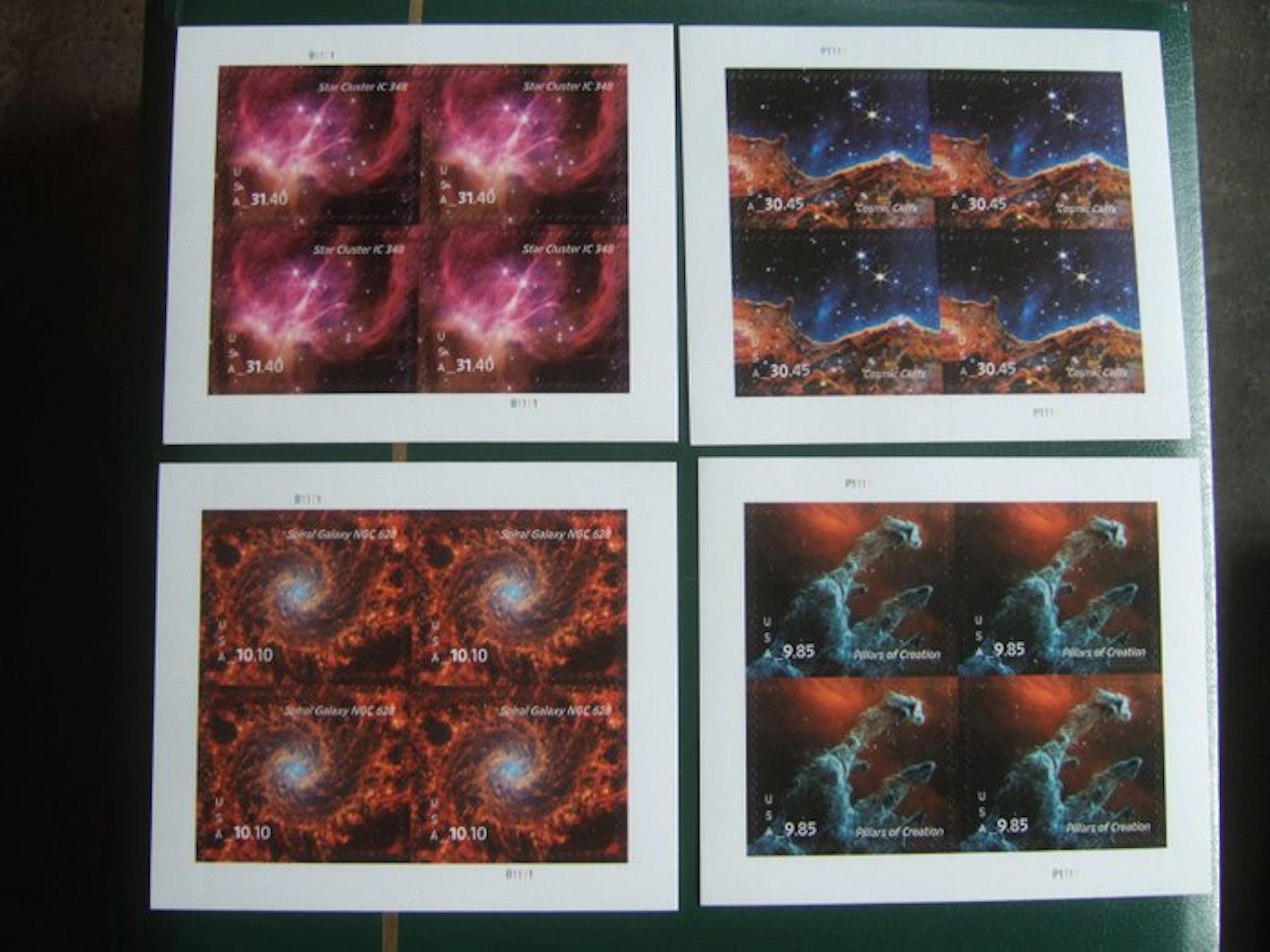 United States 2024/2025 - a beautiful set of 4 new USA...
