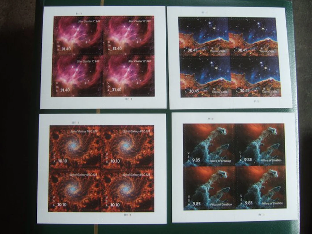 United States 2024/2025 - a beautiful set of 4 new USA...