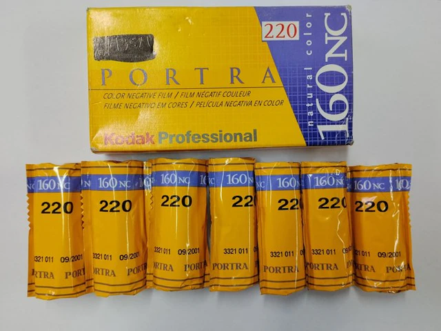 Kodak Kodak Portra 160NC 220 Film Rolls Unused film