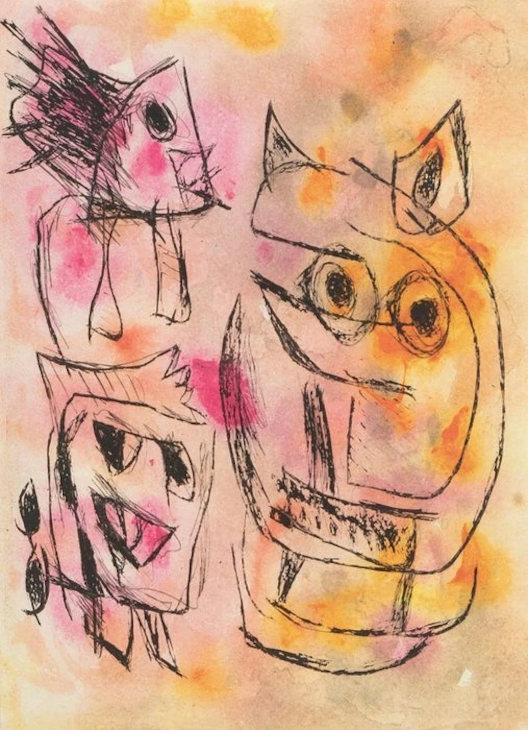 Karel Appel (1921-2006) - Nostalgie du désir perdu