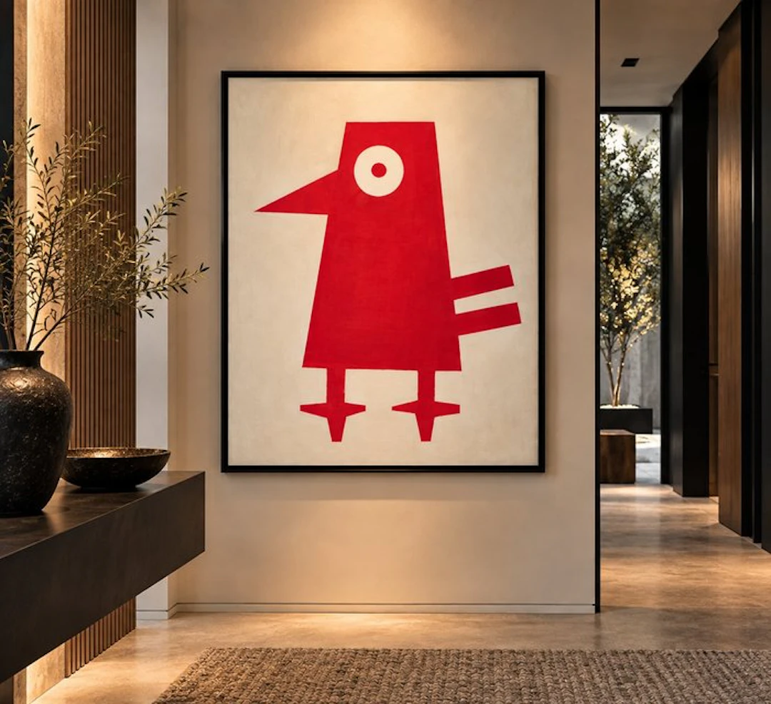 Hamelink - Red Crazy Bird