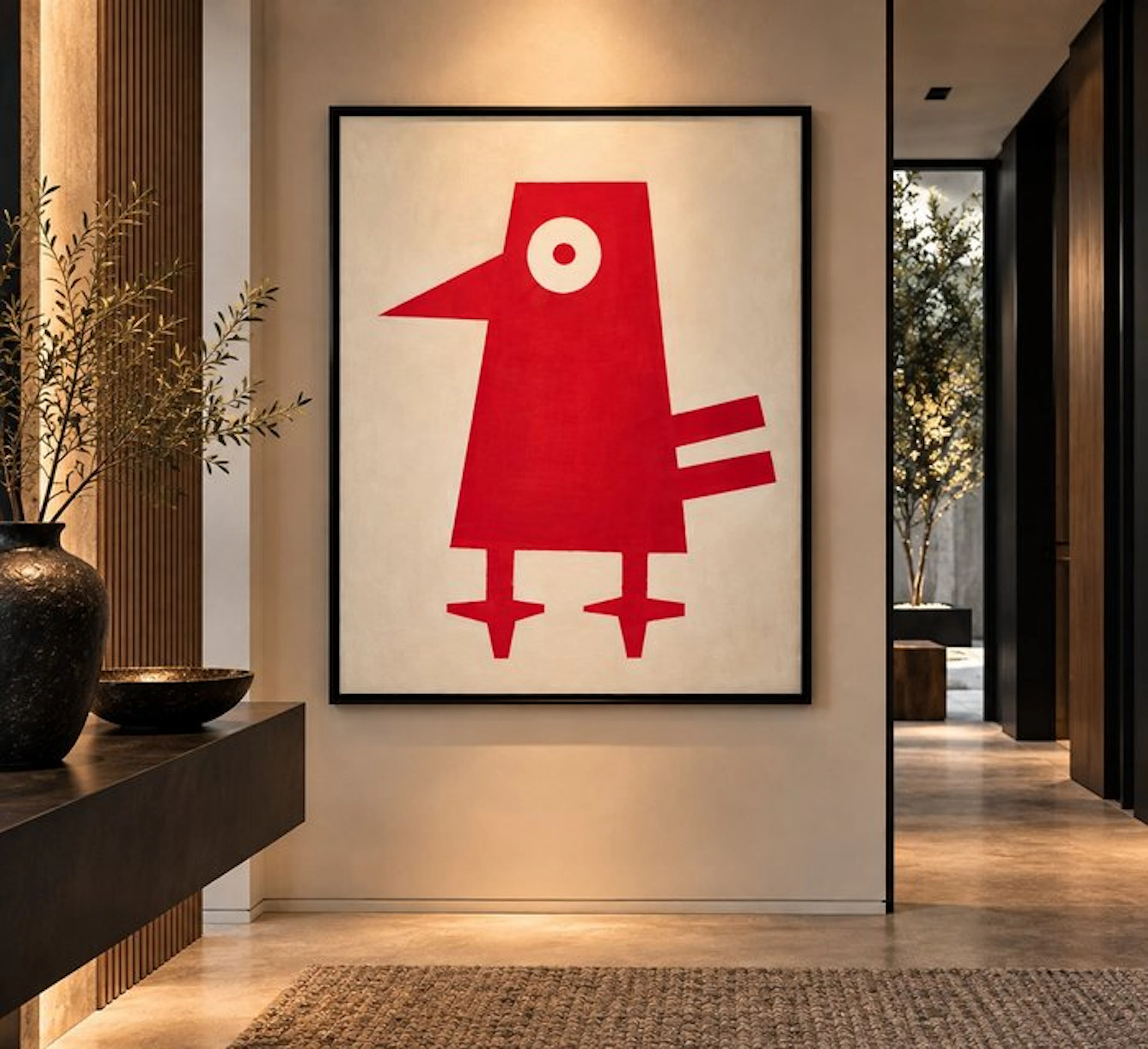 Hamelink - Red Crazy Bird