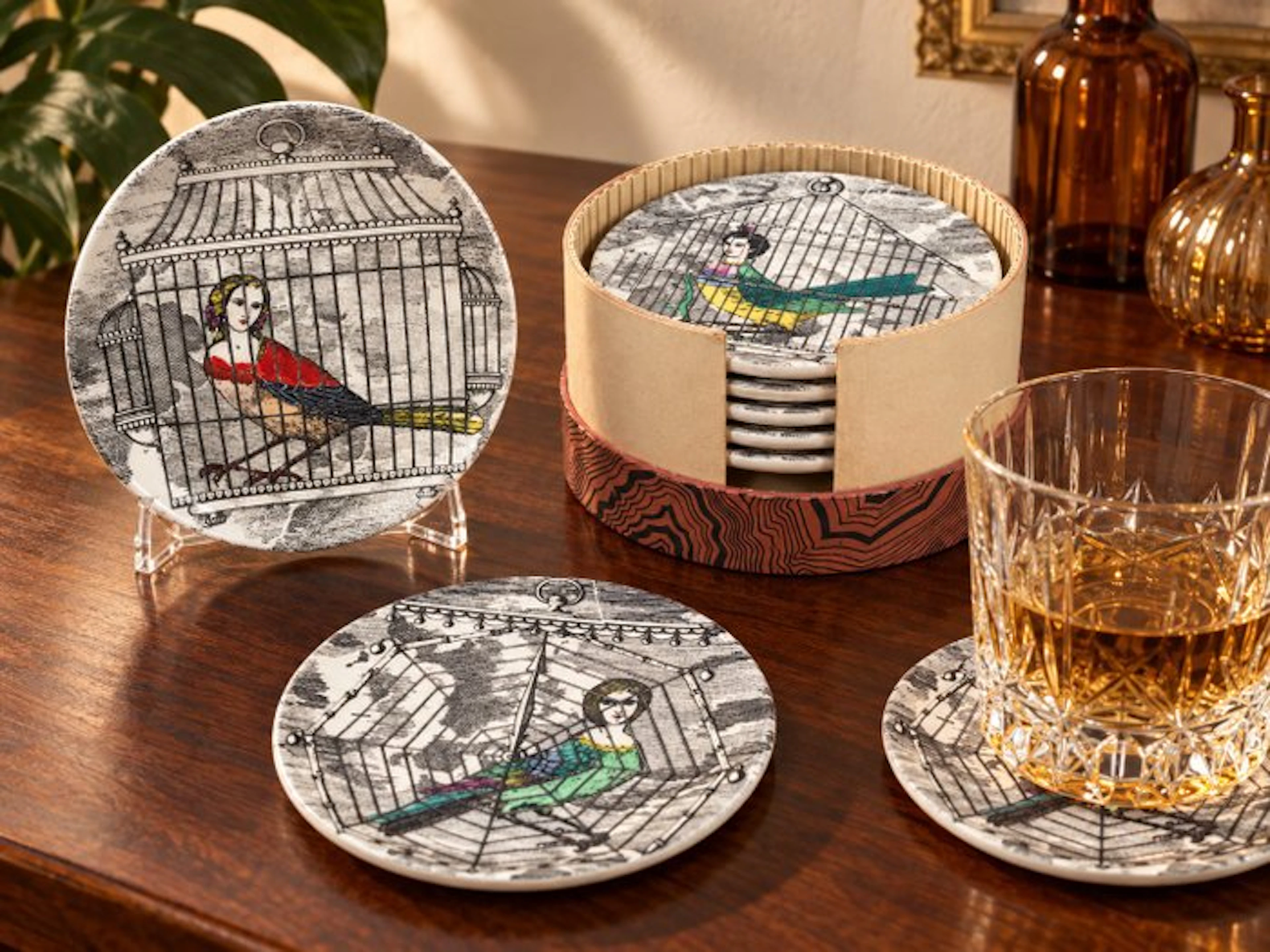 Fornasetti - Milano - Piero Fornasetti - Serving plate...