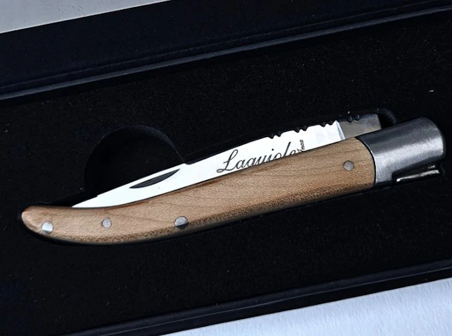 Laguiole - Pocket Knife - Maple Wood - style de - Pocketknife