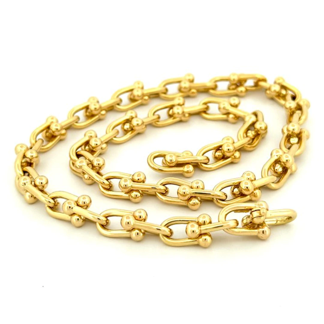 Necklace - 18 kt. Yellow gold - Made in Italy