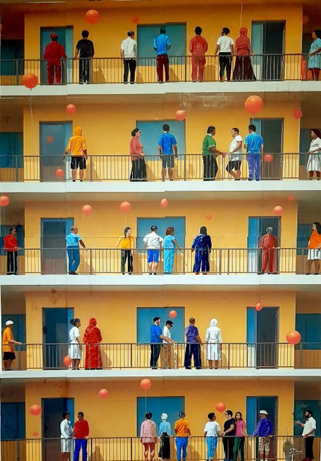 Giorgio Stocco - The condominium 6- opera unica