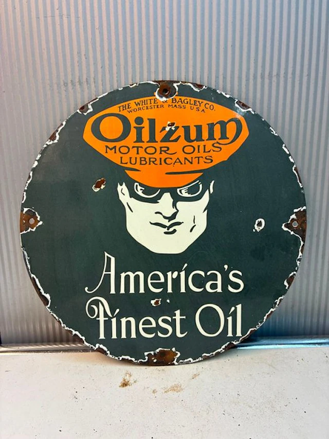 Oilzum Motor Oils & Lubricants – rond Amerikaans...