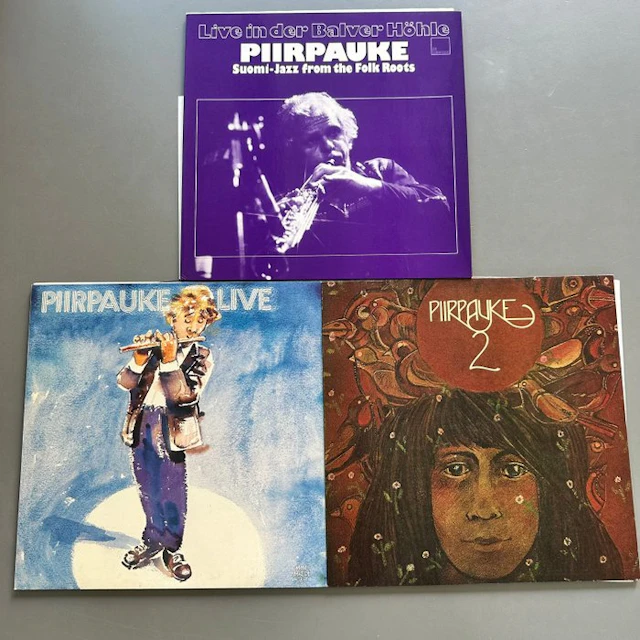 Piirpauke - Piirpauke (1st press); Piirpauke Live (1st...