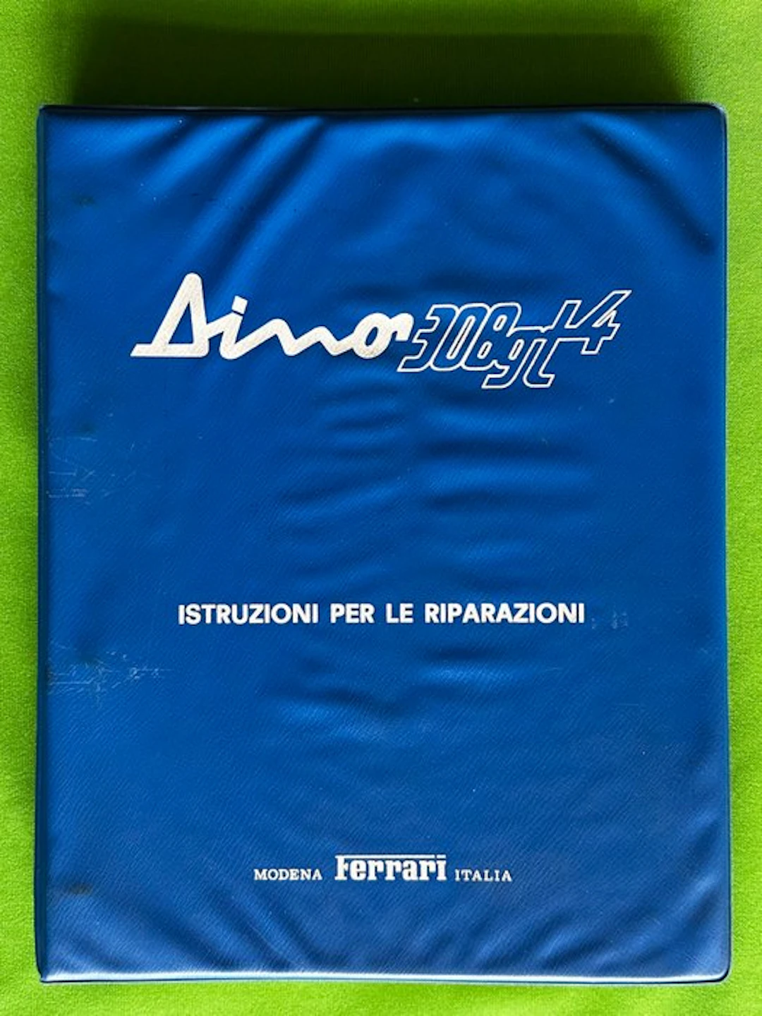 Manual - Ferrari - Dino 308 GT4 - Istruzioni per le riparazioni - 1975