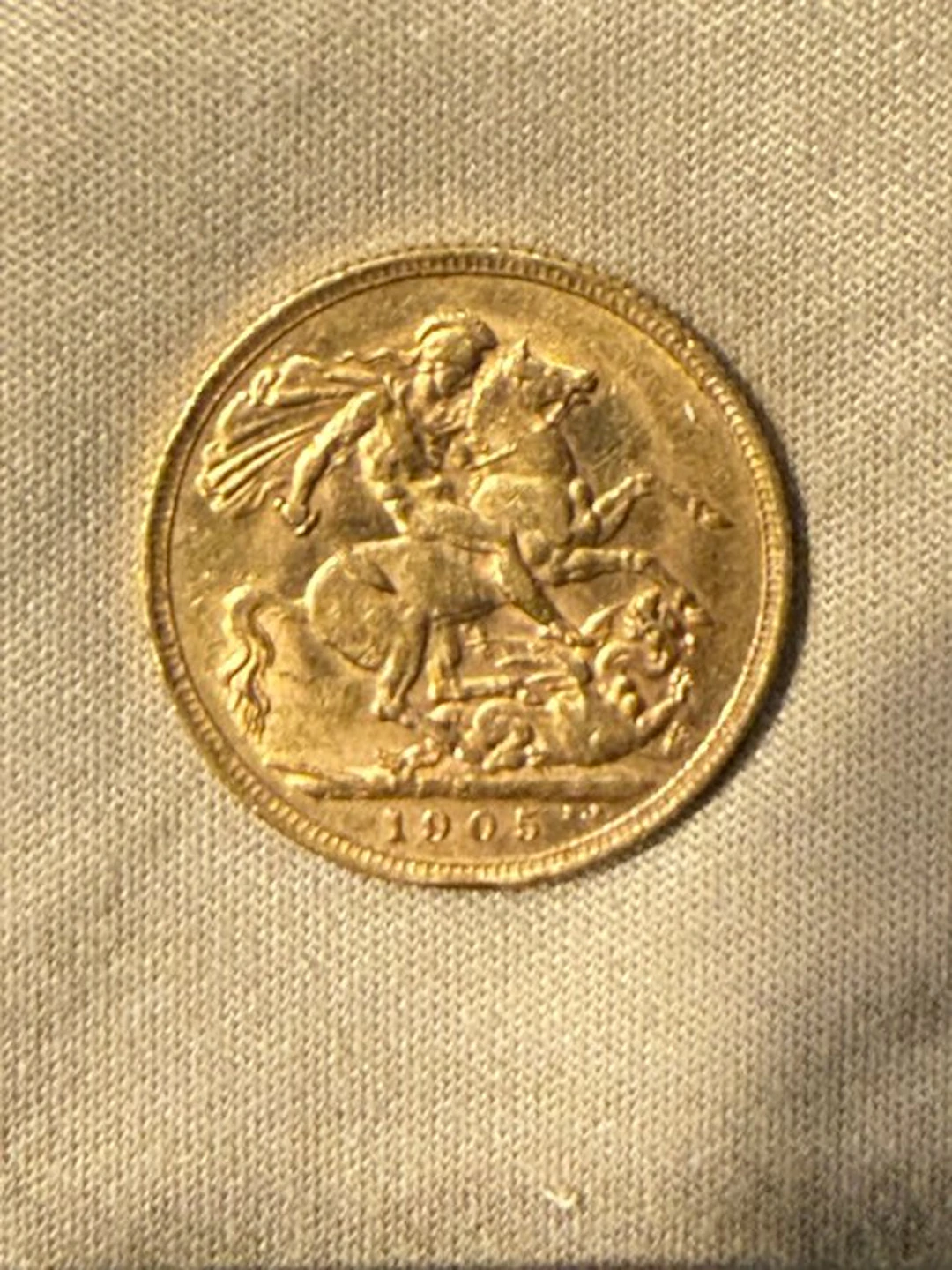 United Kingdom. Edward VII. Sovereign 1905