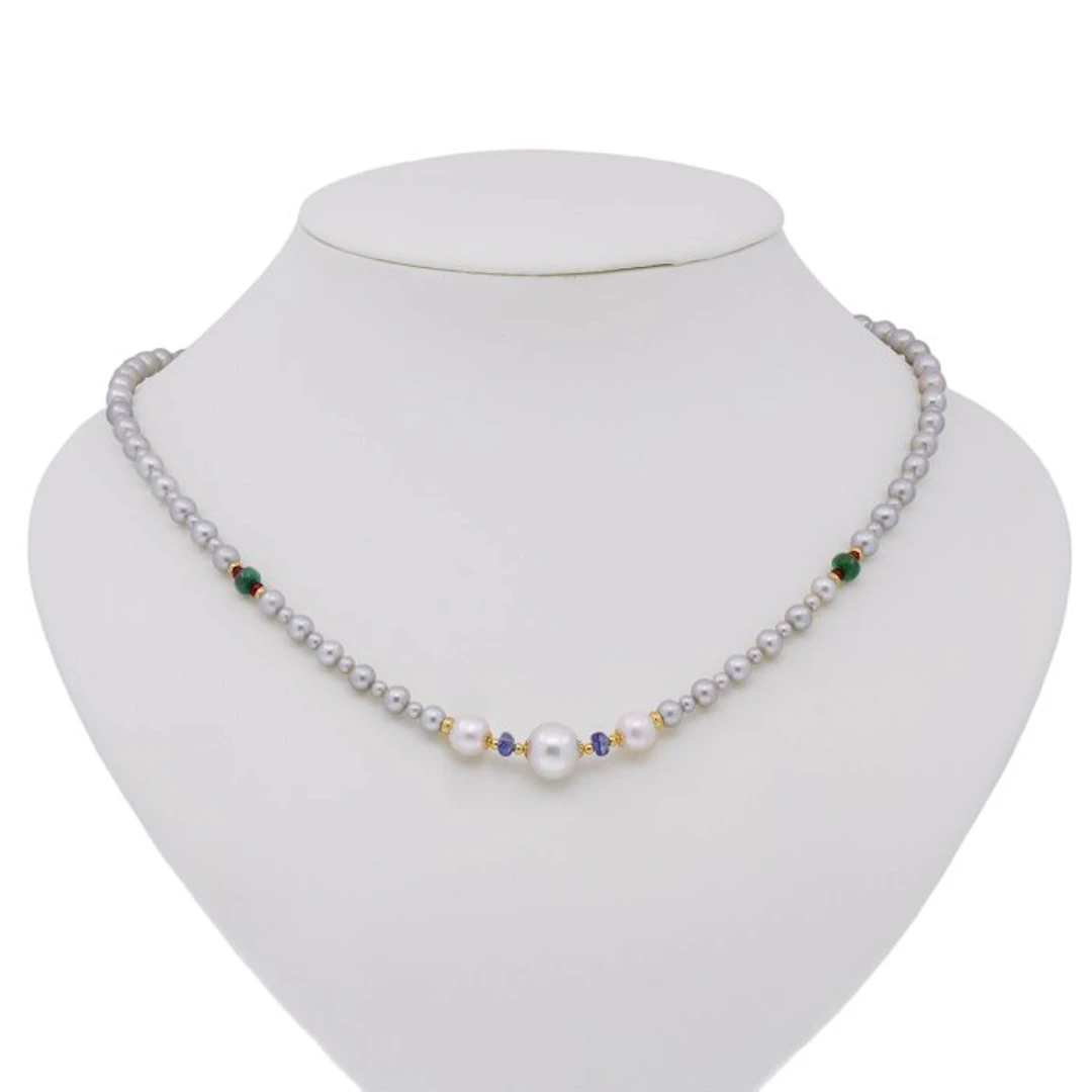 No reserve price - Necklace - 18 kt