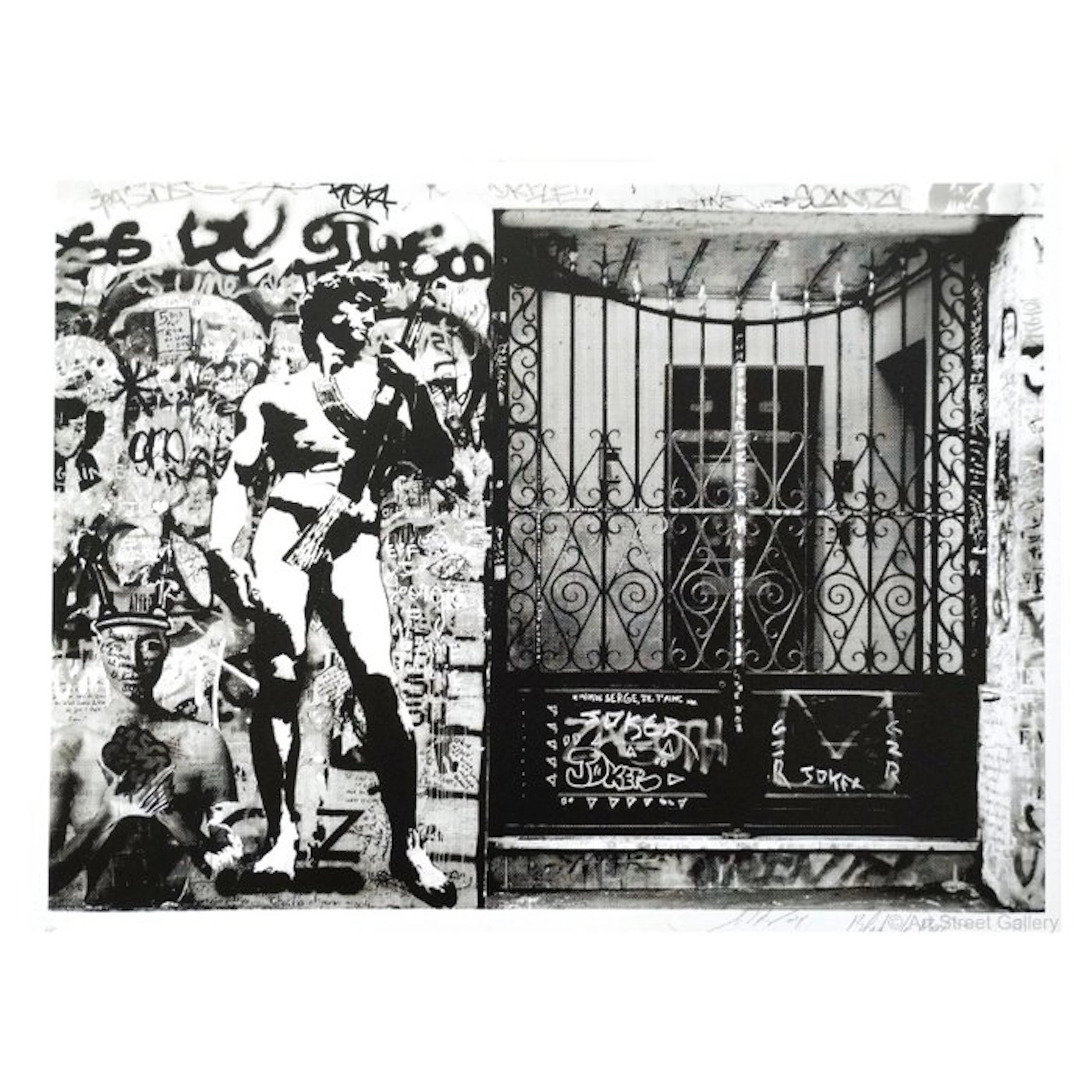 Blek Le Rat (1951) & Shepard Fairey (1970) & Sybille Prou...