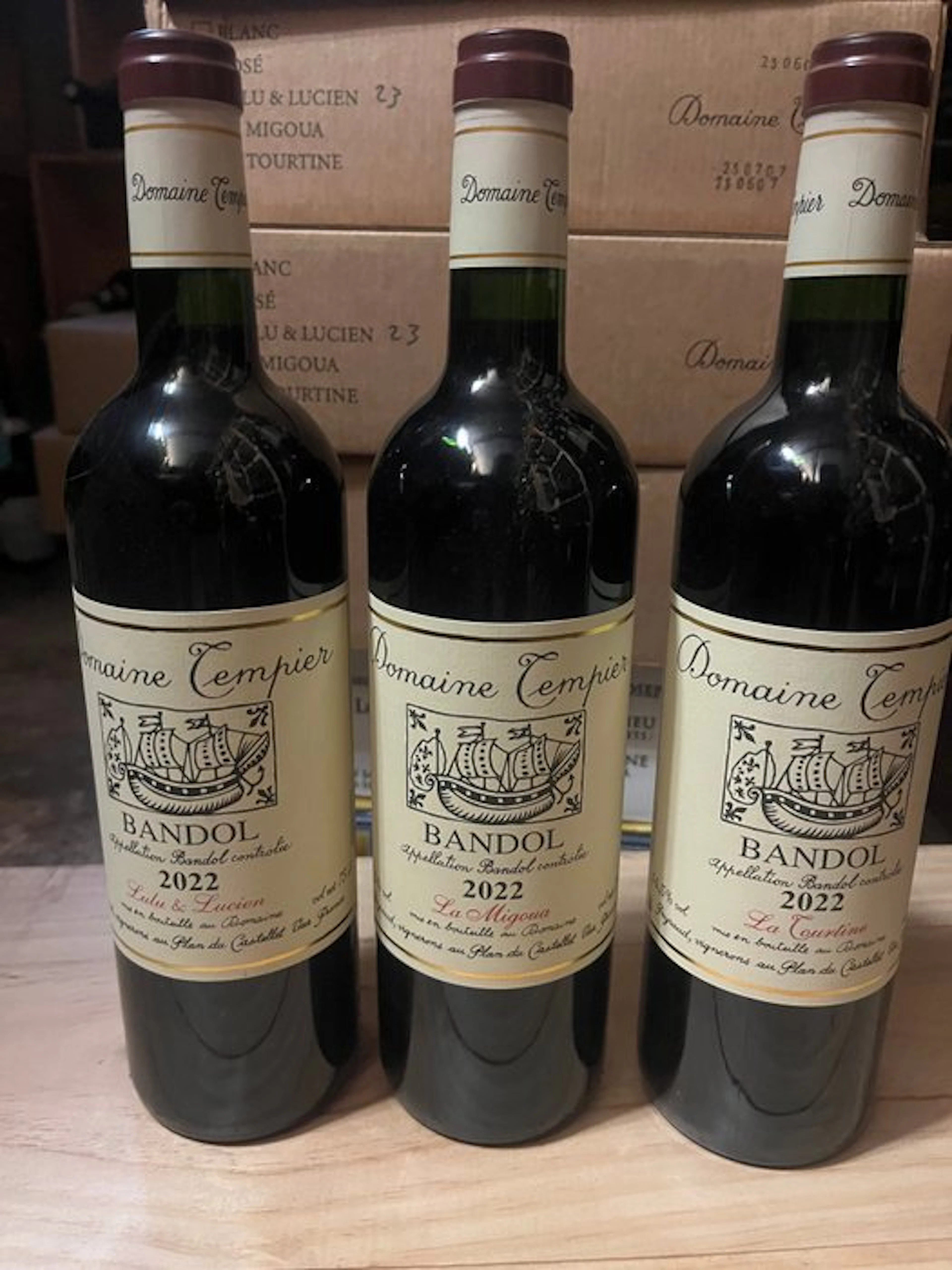 2022 Trilogie Domaine Tempier "La Tourtine"