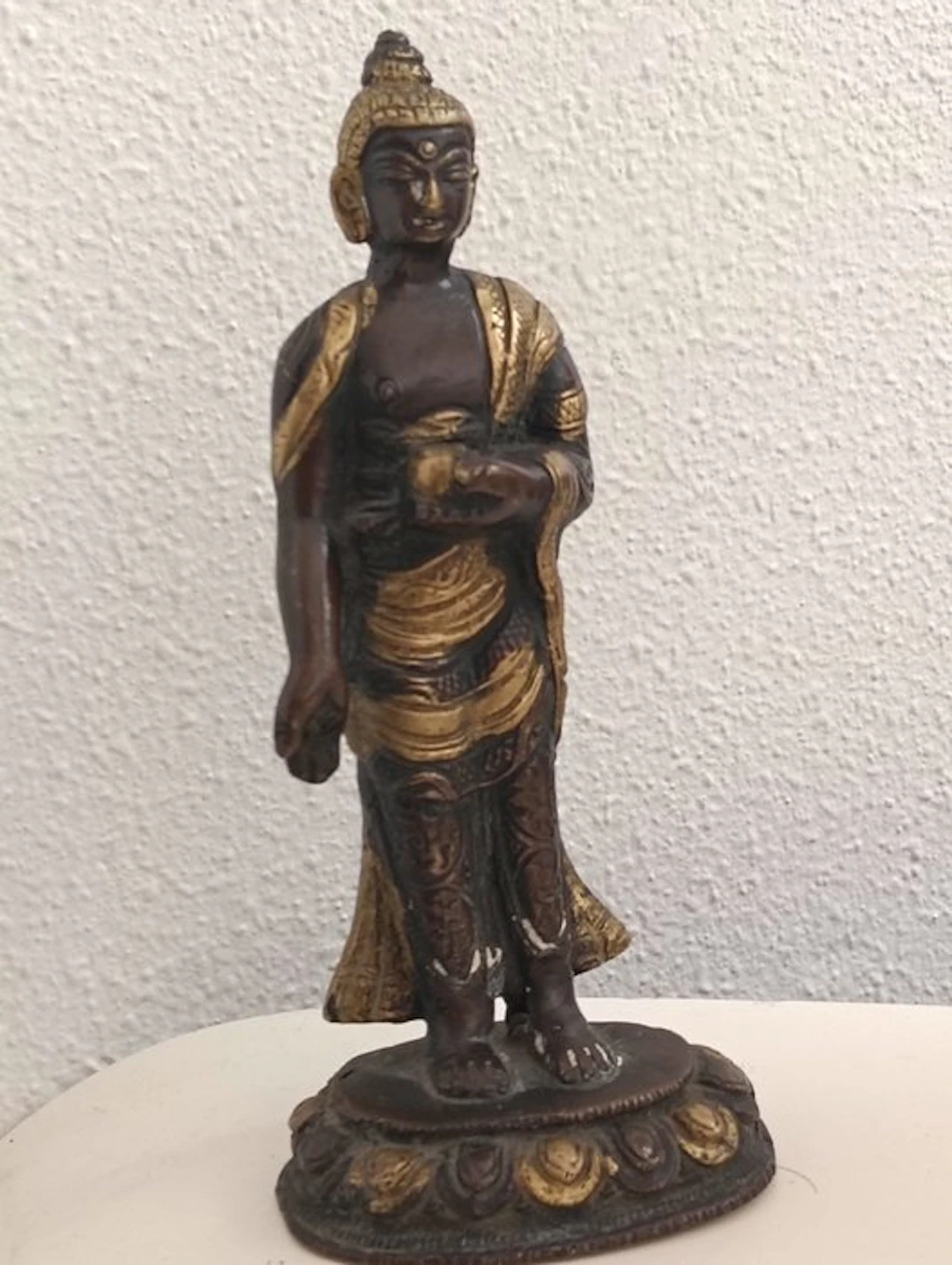Rare standing figure of Shakyamuni Buddha...