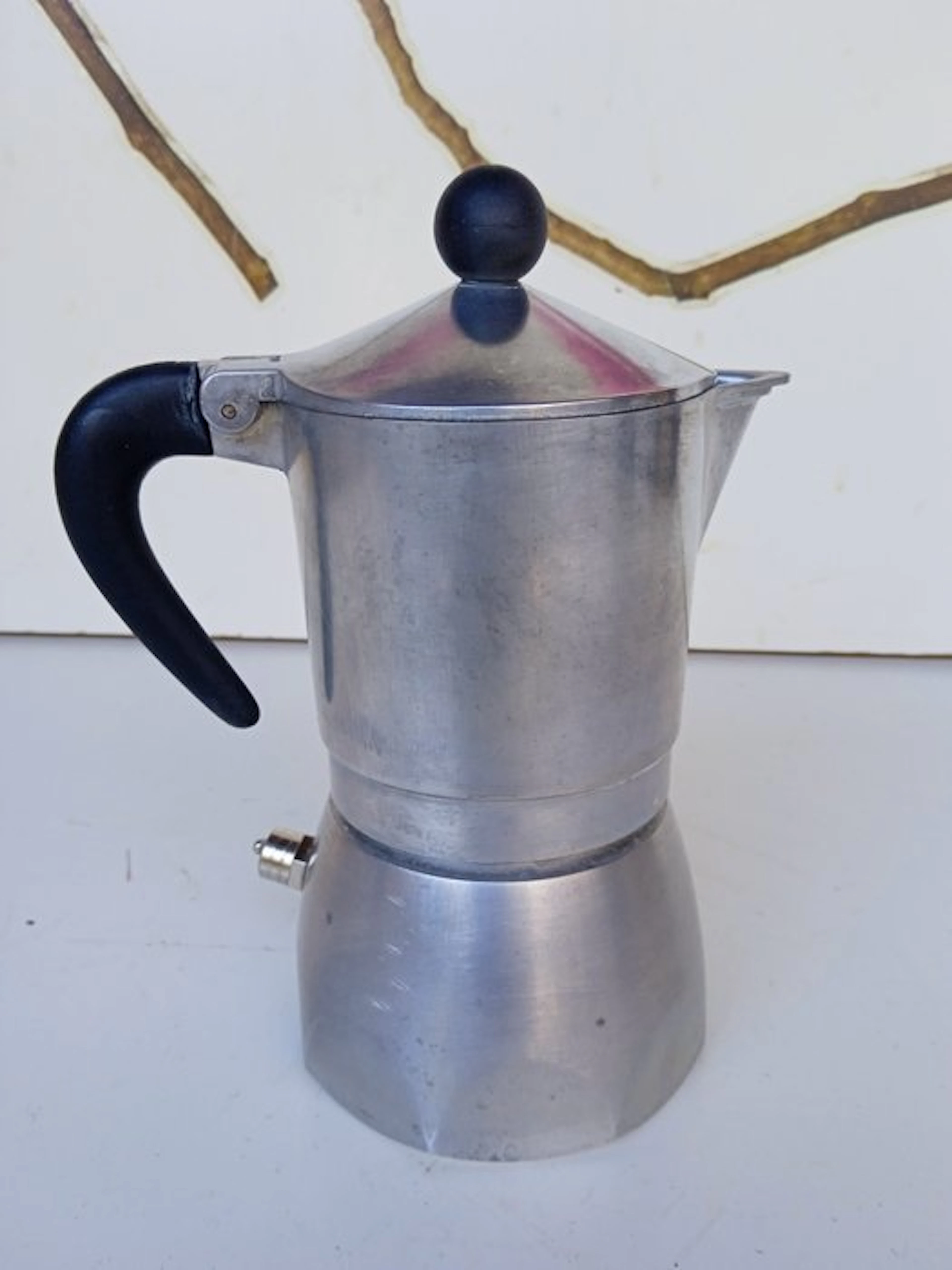 Bialetti - Coffee pot - Moka 3 tazze C03 - Aluminium - Brikka 1st Series