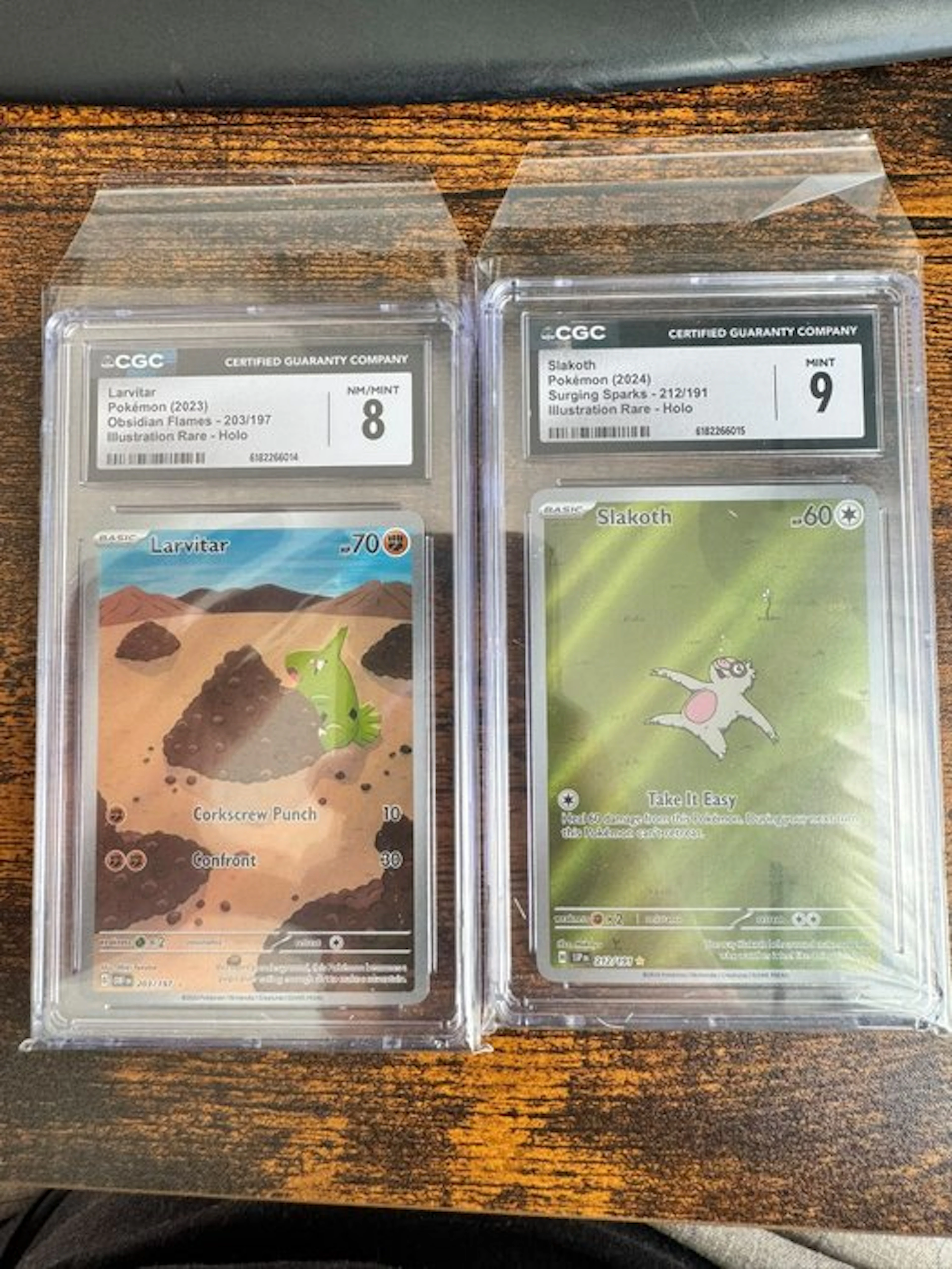 Pokémon - 2 Graded card - Slakoth
