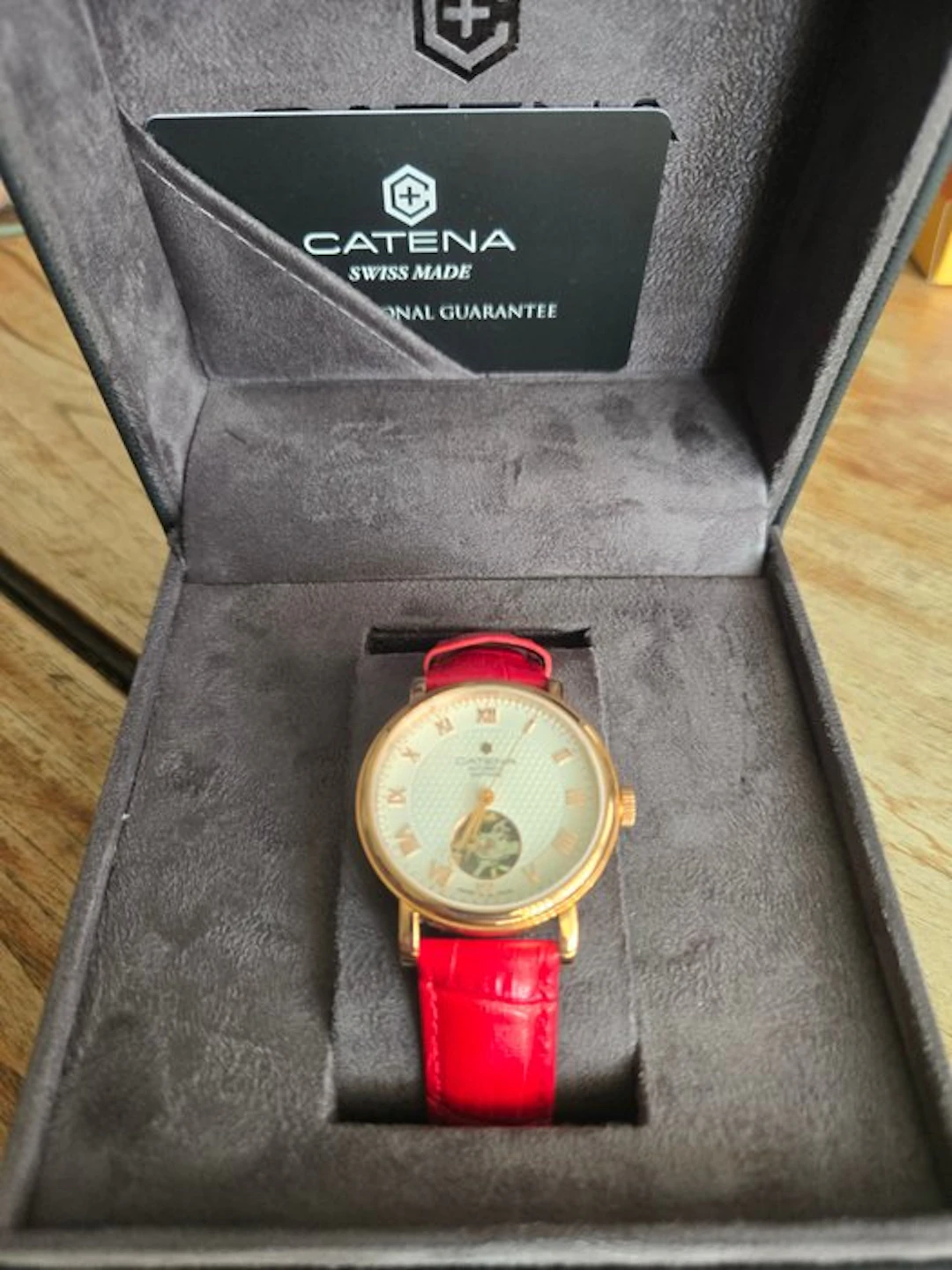 Catena - Automatic Swiss Made Watch Open Heart...