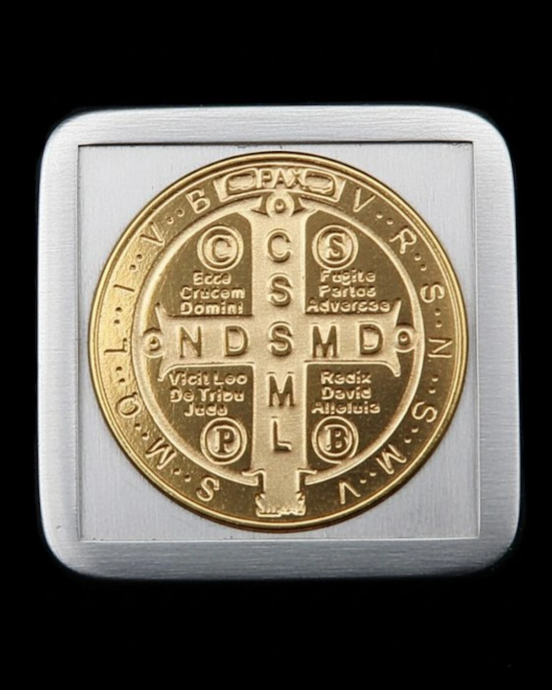 Saint Benedict and Saint Anthony Signet Ring – Exorcism...