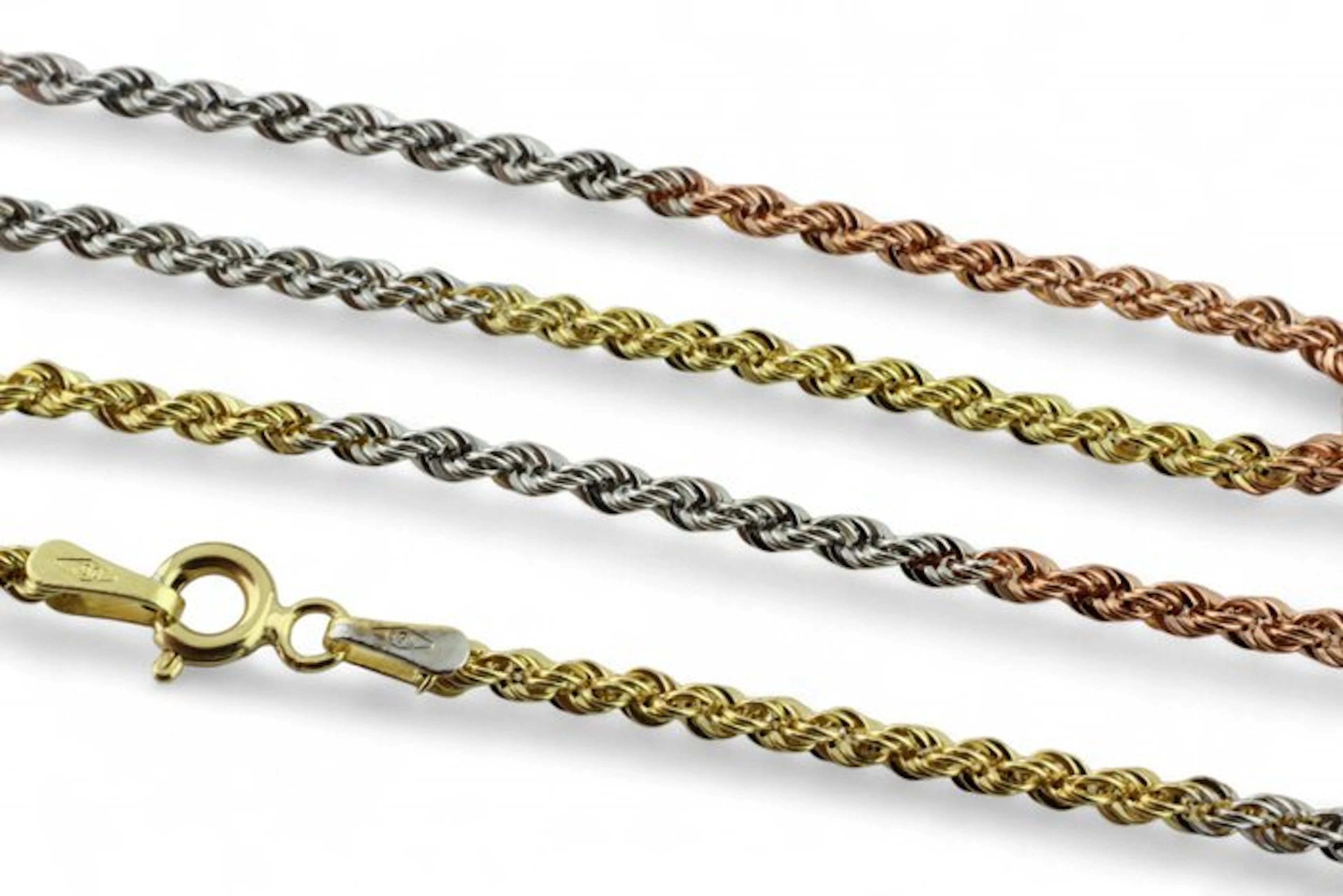 Necklace - 18 kt. White gold, Yellow gold, Rose gold