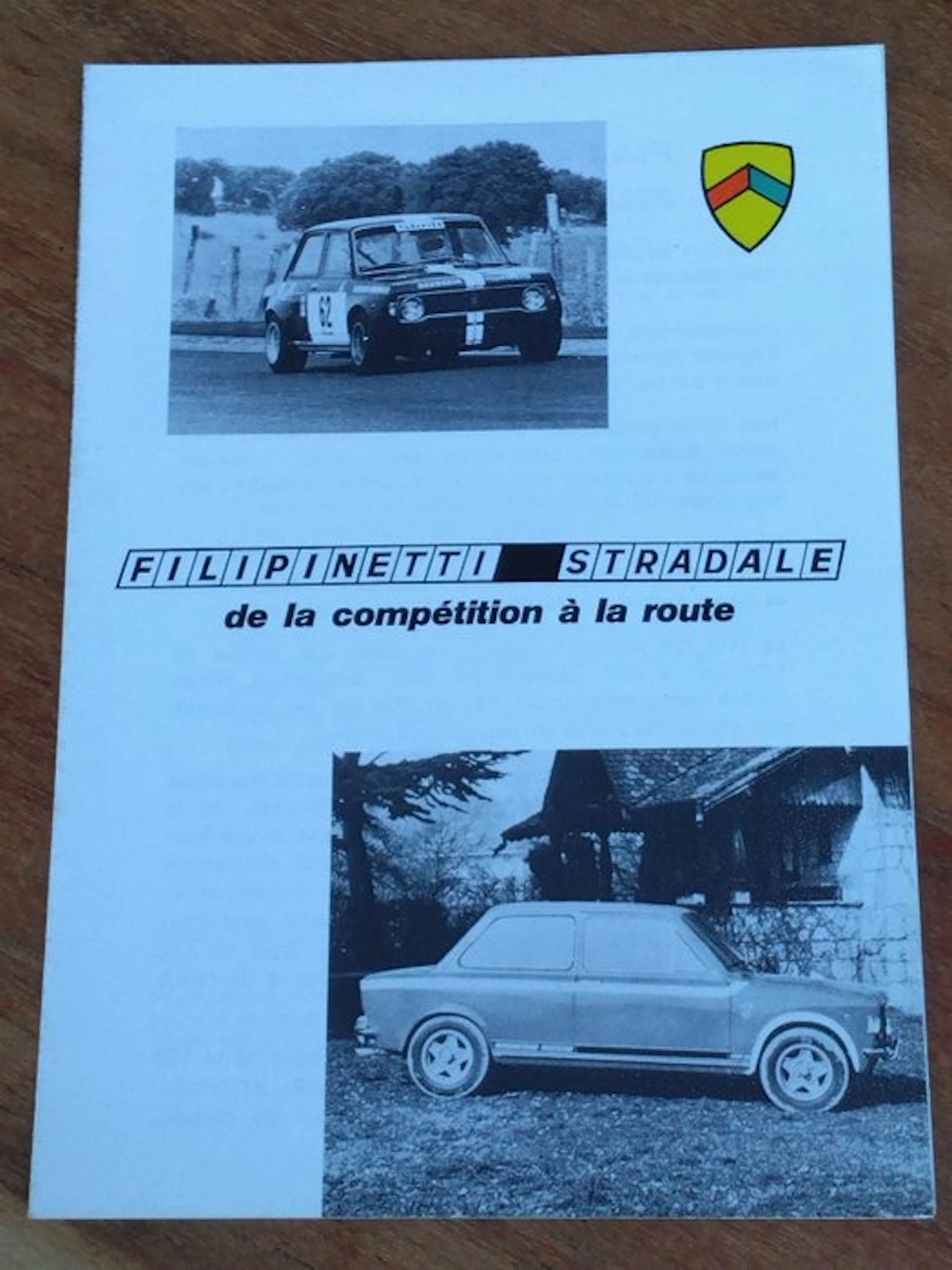 brochure dépliant FIAT 128 FILIPINETTI STRADALE 1972 - Brochure - 1972-1972