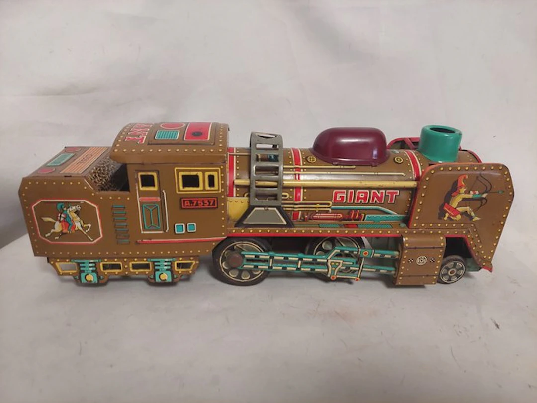SSS Toys - Toy Blikken Trein - 1930-1940 - Japan