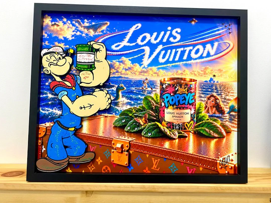 CASH - POPEYE LOUIS VUITTON SPINASH !