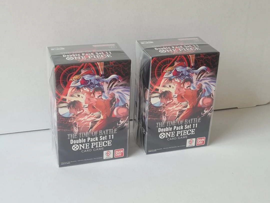 Bandai - 2 Booster bundle - One Piece - The Time Of Battle Double Pack Set 11