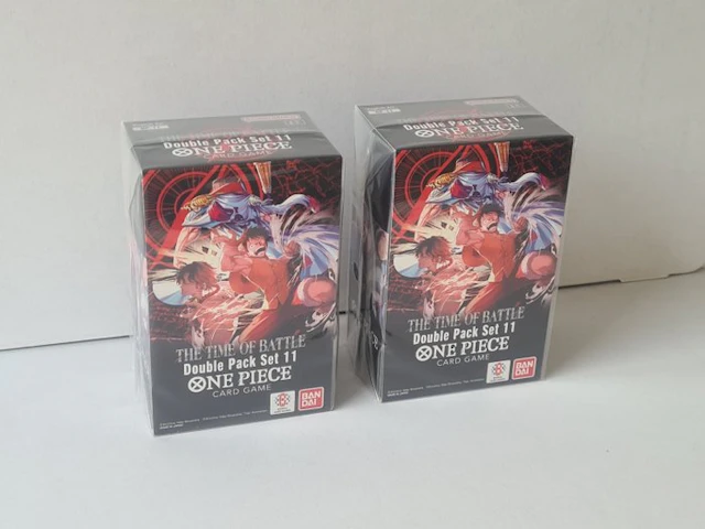 Bandai - 2 Booster bundle - One Piece - The Time Of Battle Double Pack Set 11