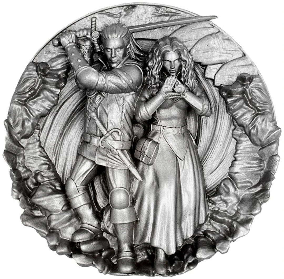 Cameroon. 5000 Francs 2023 Last Wish - The Witcher, 5 Oz (.925)
