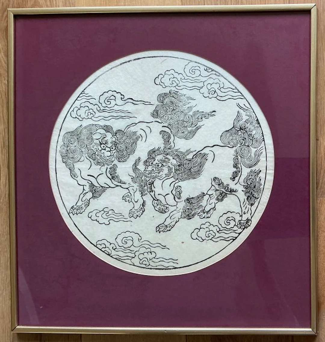 Karajishi-zu - Unknown artist - Japan (No reserve price)