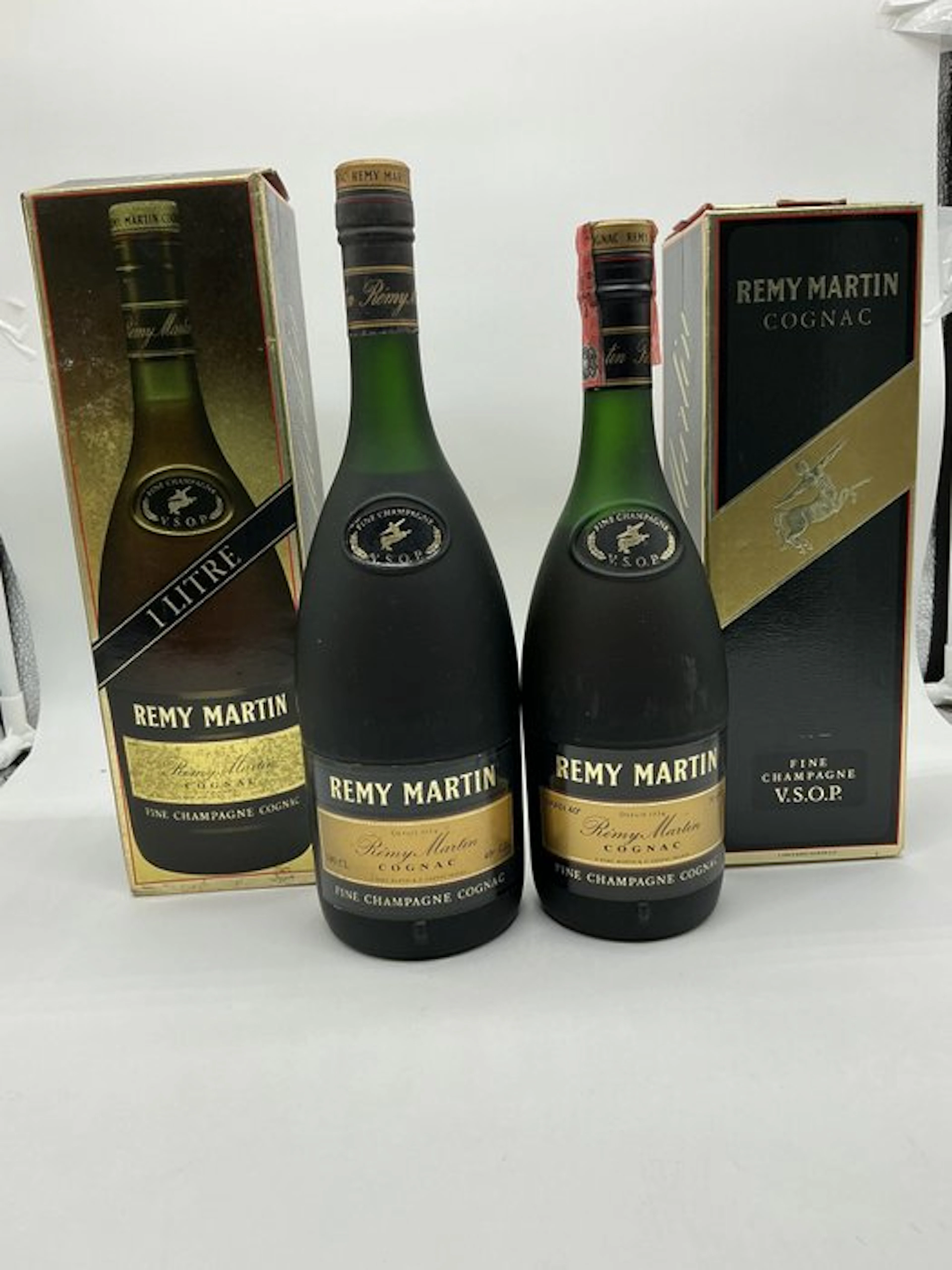 Rémy Martin - VSOP - b. 1980s - 70cl, 100cl - 2 bottles