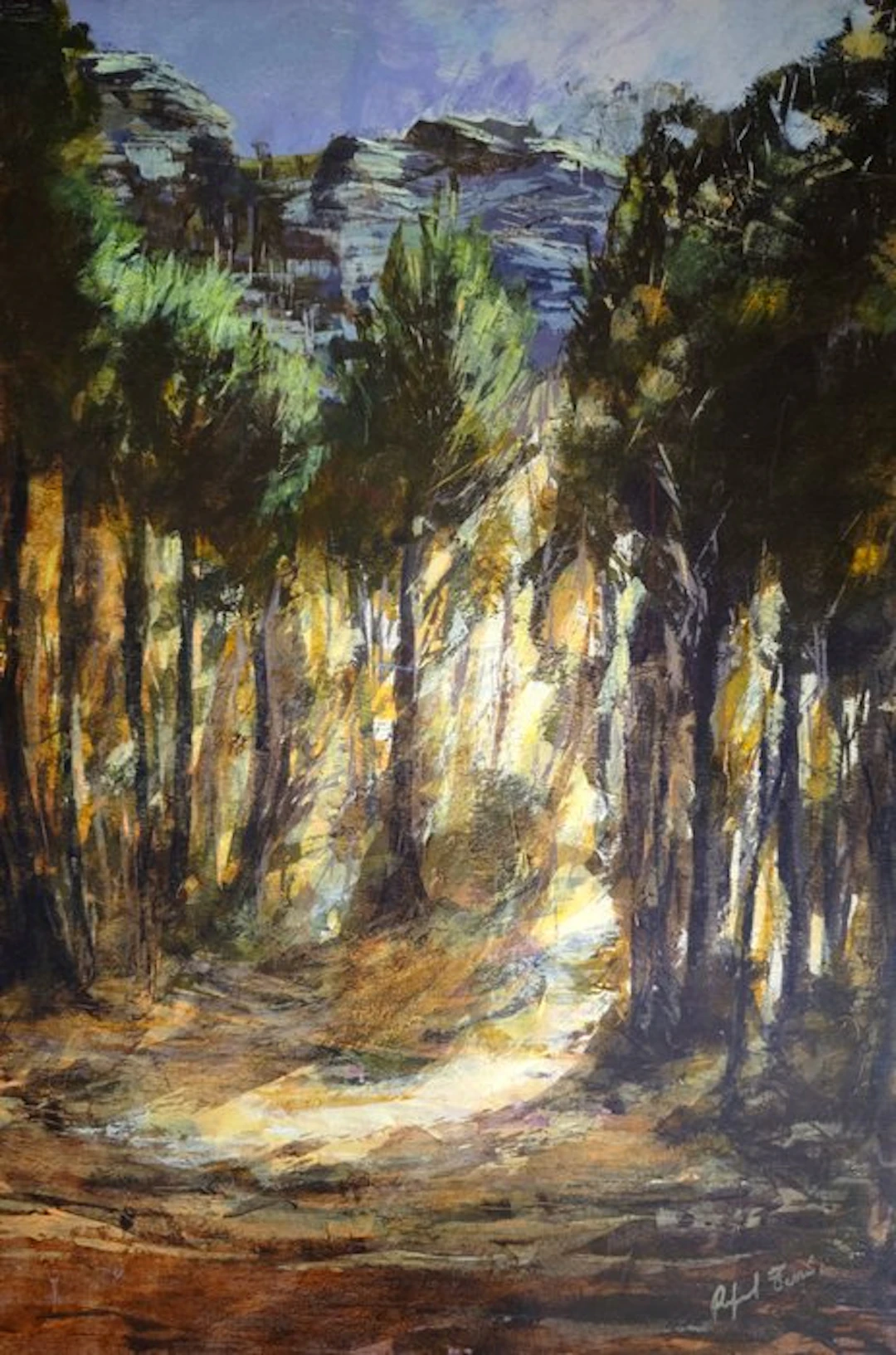 École expressionniste espagnole (XX) - Le Chemin dans la forêt
