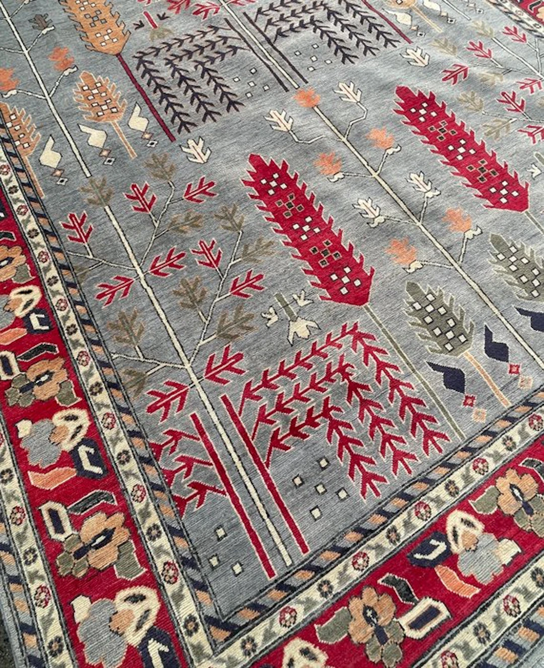 Afghan Bulurbaft - ( unused ) - hand-knotted - wool - Carpet - 356 cm - 255 cm