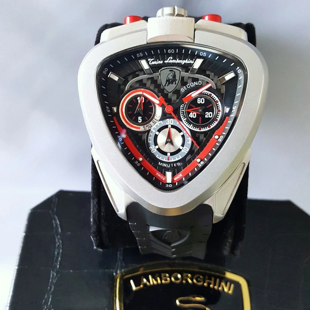 Lamborghini - Swiss Made - Rare - Bullhead - Chronograph...