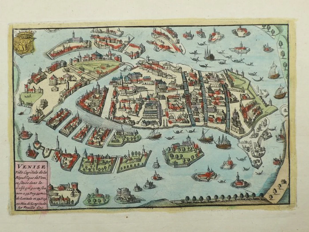 Italy - Venezia; David Weege - Venise, ville capitale (...) - 1751-1760
