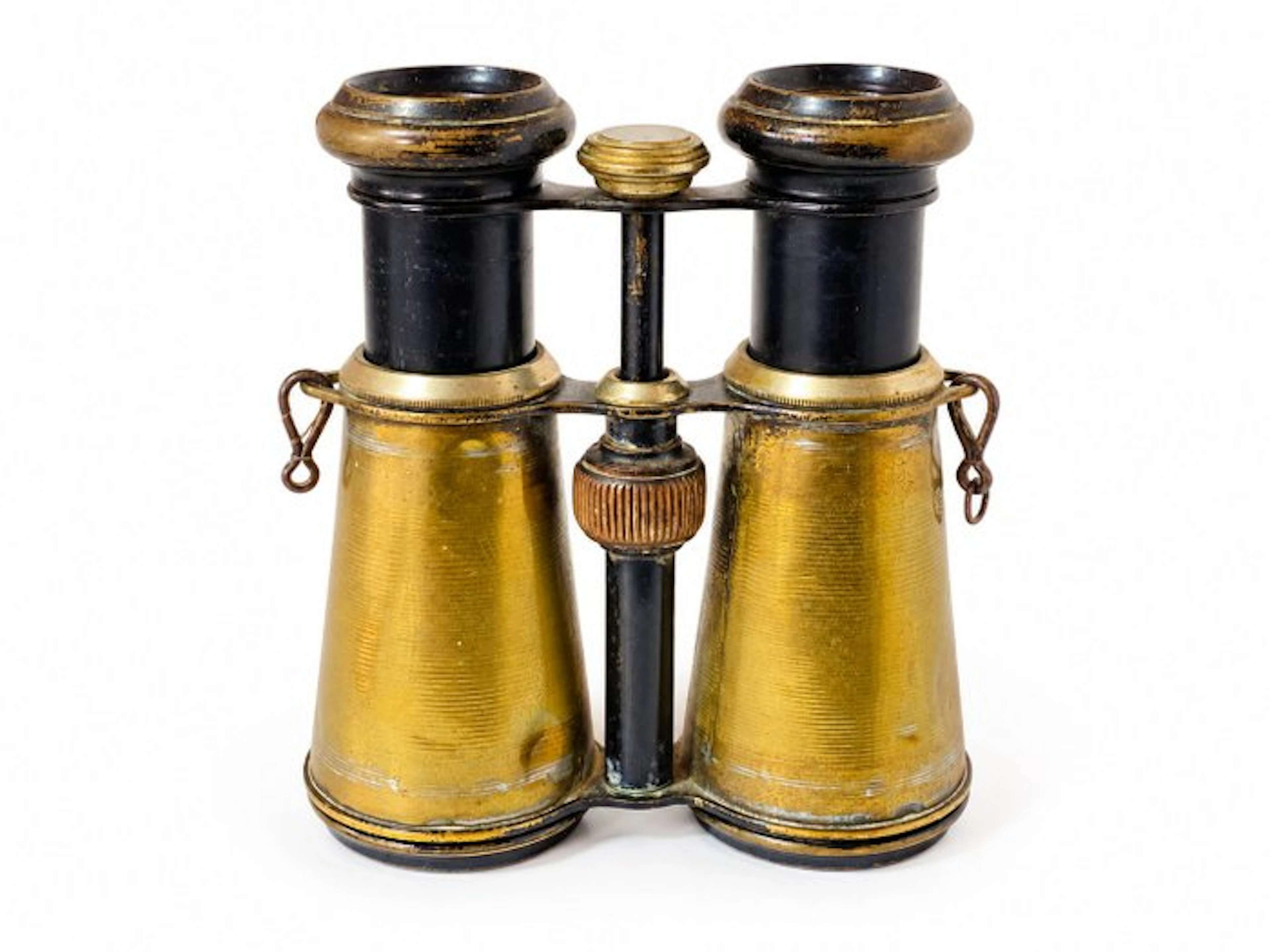 Binoculars - boussole integrée - 1900-1910 - France - marines anciennes optique