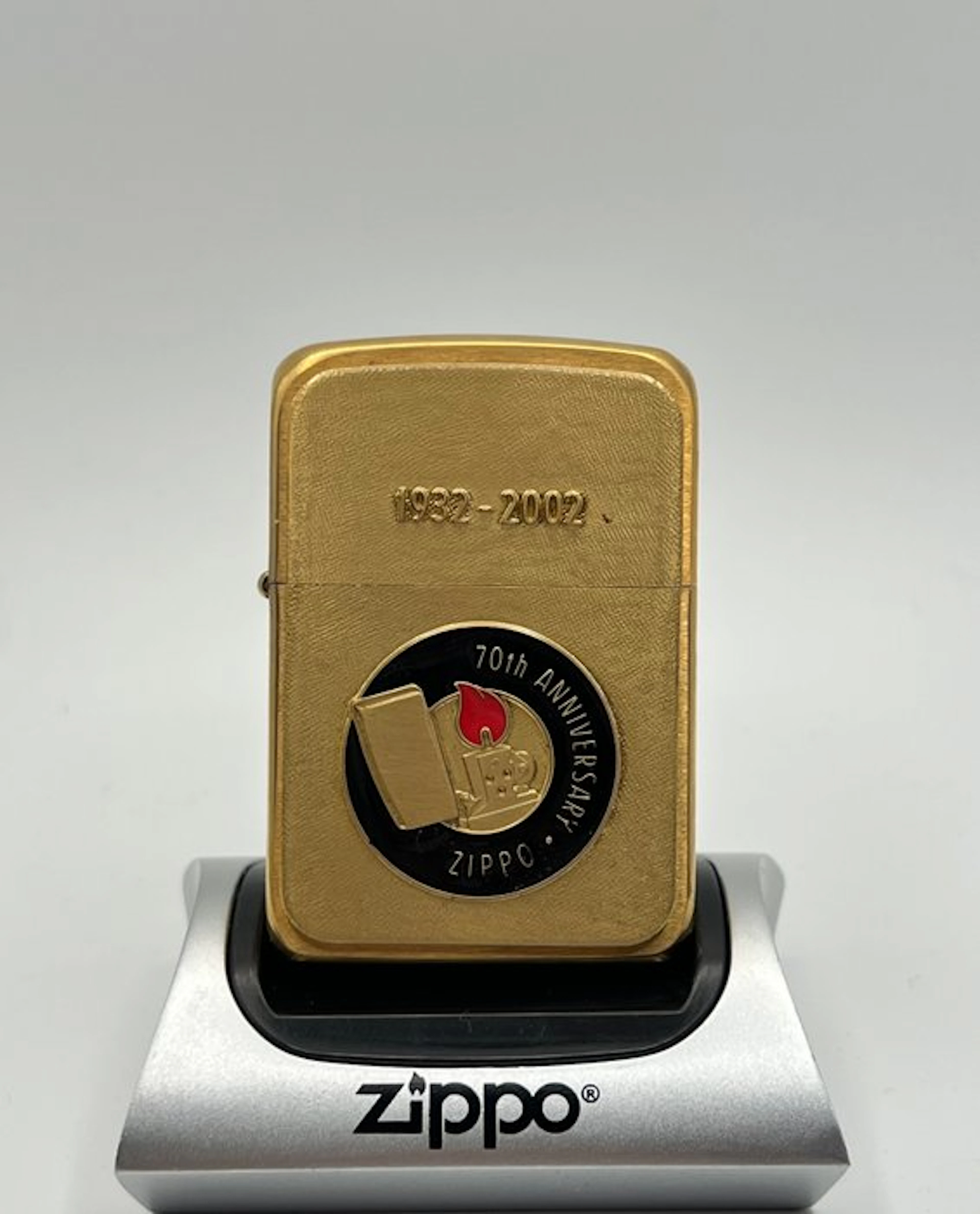 Zippo - 70th Anniversary "1932-2002" Commemorative Emblem...