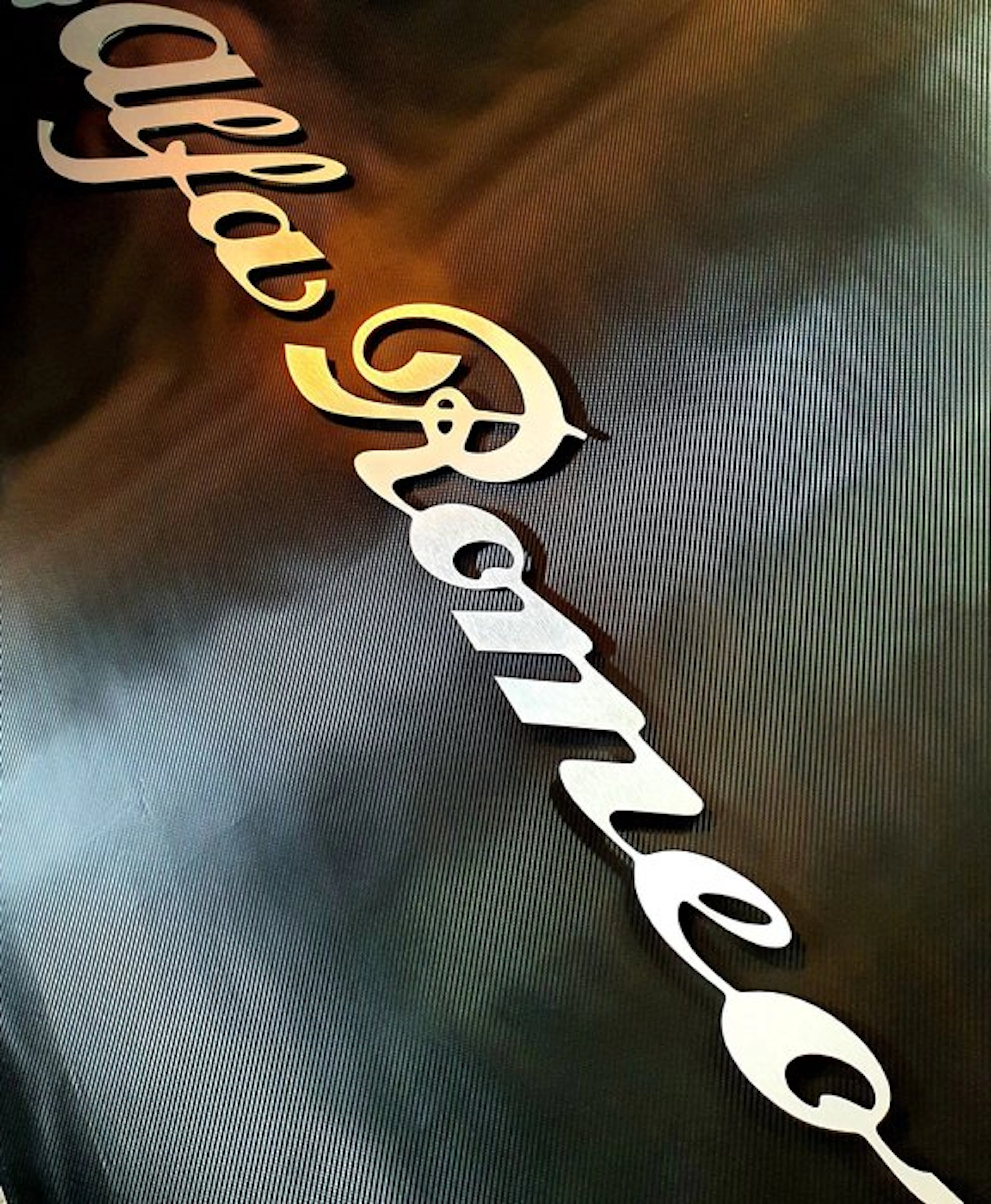 Sign - Alfa Romeo - Logo mural qualité professionnelle...