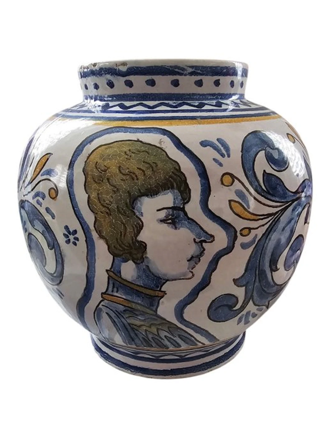 Vase - Earthenware, Ceramic - Majolica earthenware vase
