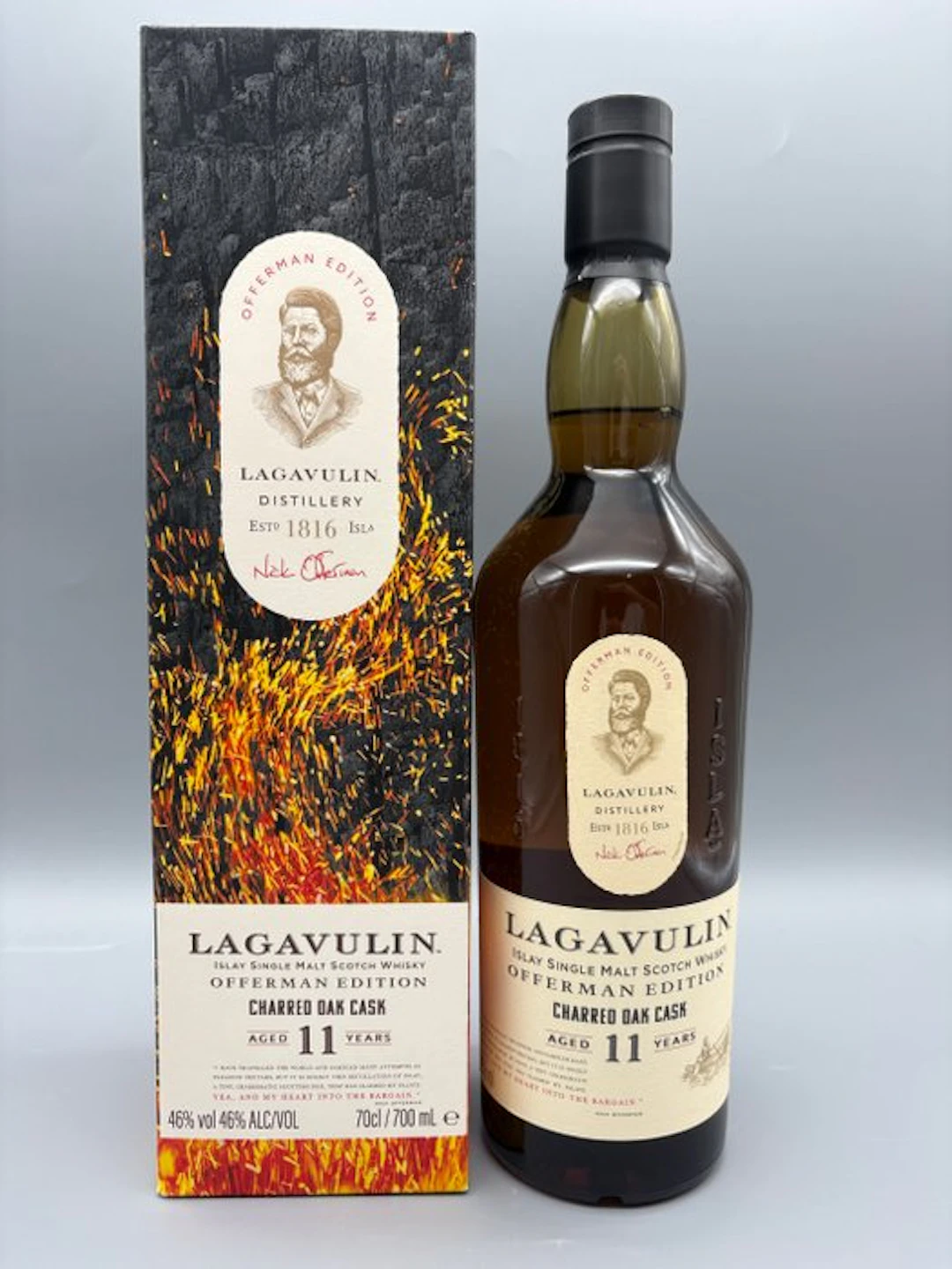 Lagavulin 11 years old Offerman Edition - Charred Oak Cask - 70cl