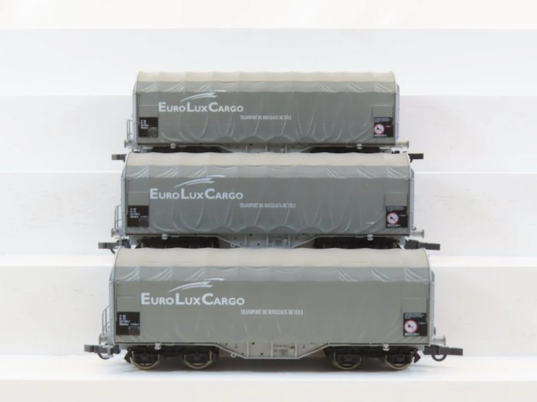 Roco H0 - 47442 - Model train freight carriage (3) - 3x...