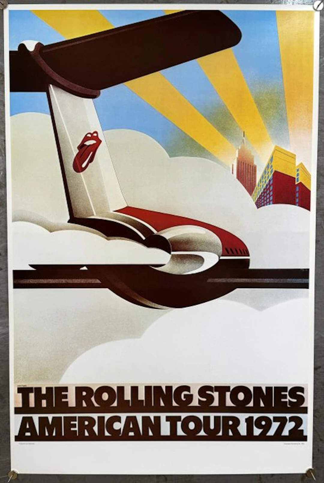 John Pasche - The Rolling Stones “American Tour 1972” | Offset