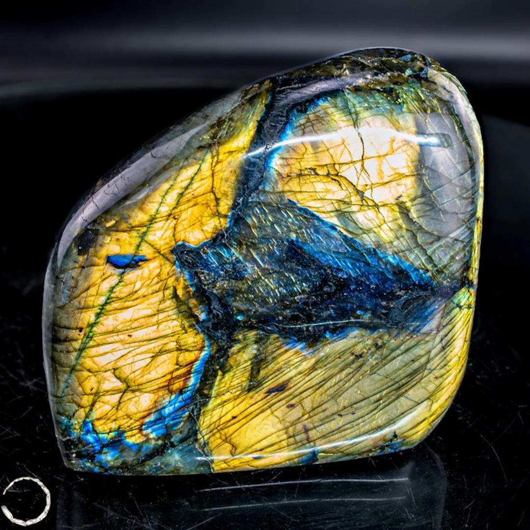 Natural First Quality Labradorite Polished- 1614.43 g