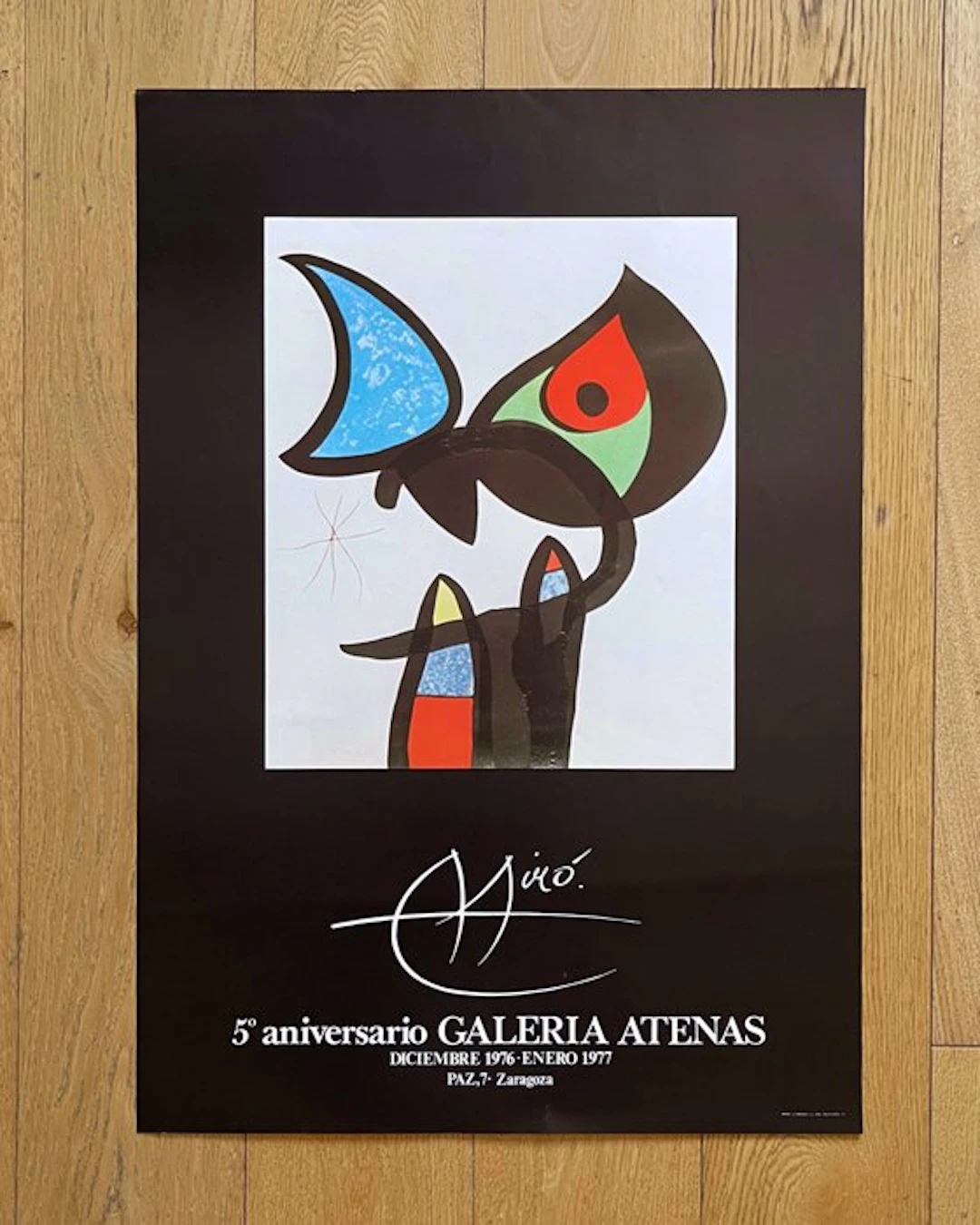 Joan Miró - La Comercial - Joan Miró – 5º Aniversario Galería Atenas