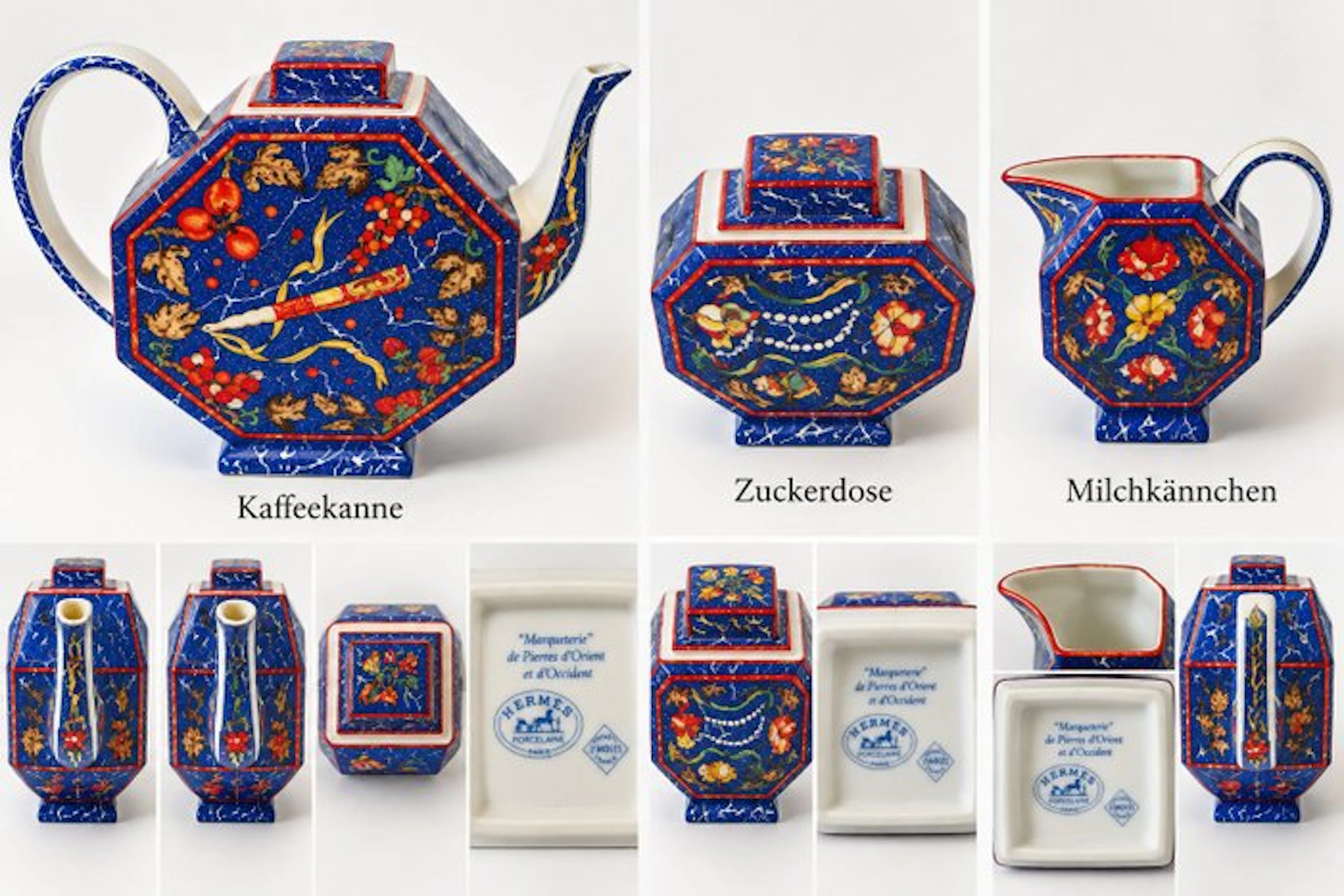 Hermes - Coffee service (3) - Marqueterie de Pierres...