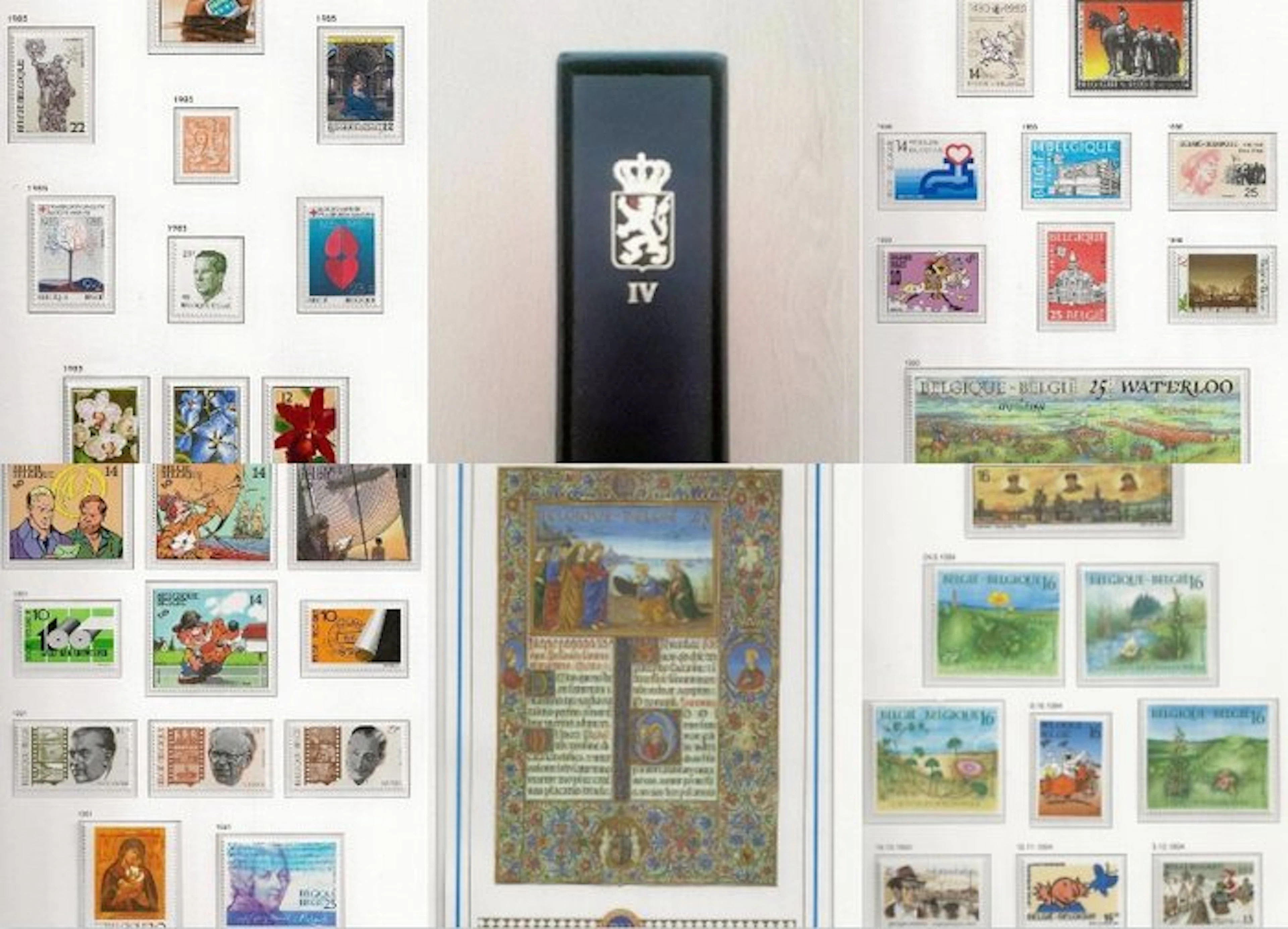 Belgium 1985/1994 - Complete POSTFRIS collection in a...