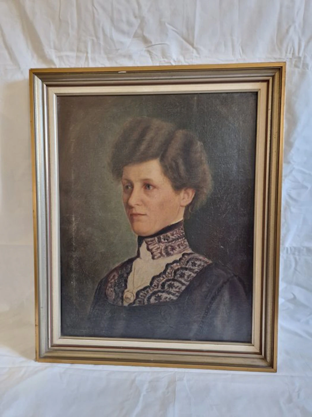 German School (XX), signed "Oelsner" - Porträt einer Dame