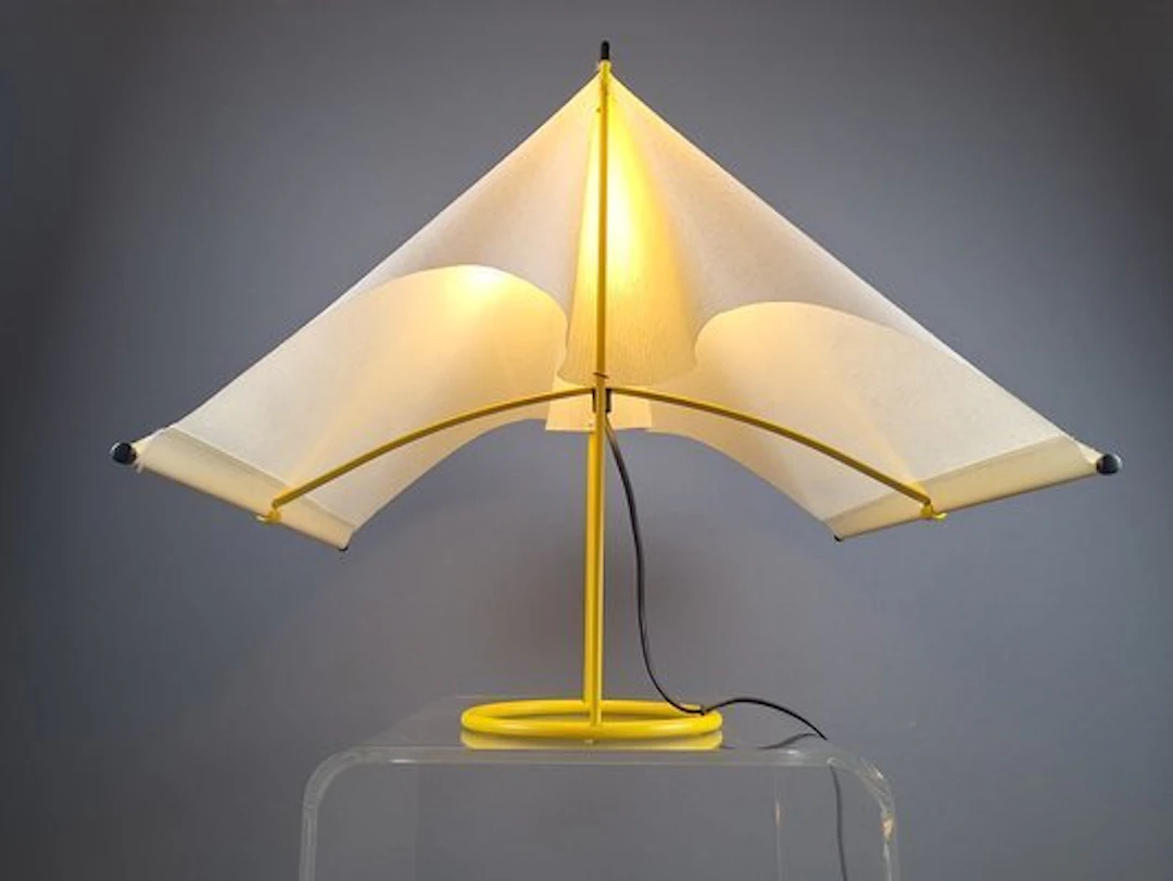 Arteluce - Piero De Martini - Table lamp - Cotton - Table Lamp - Moths