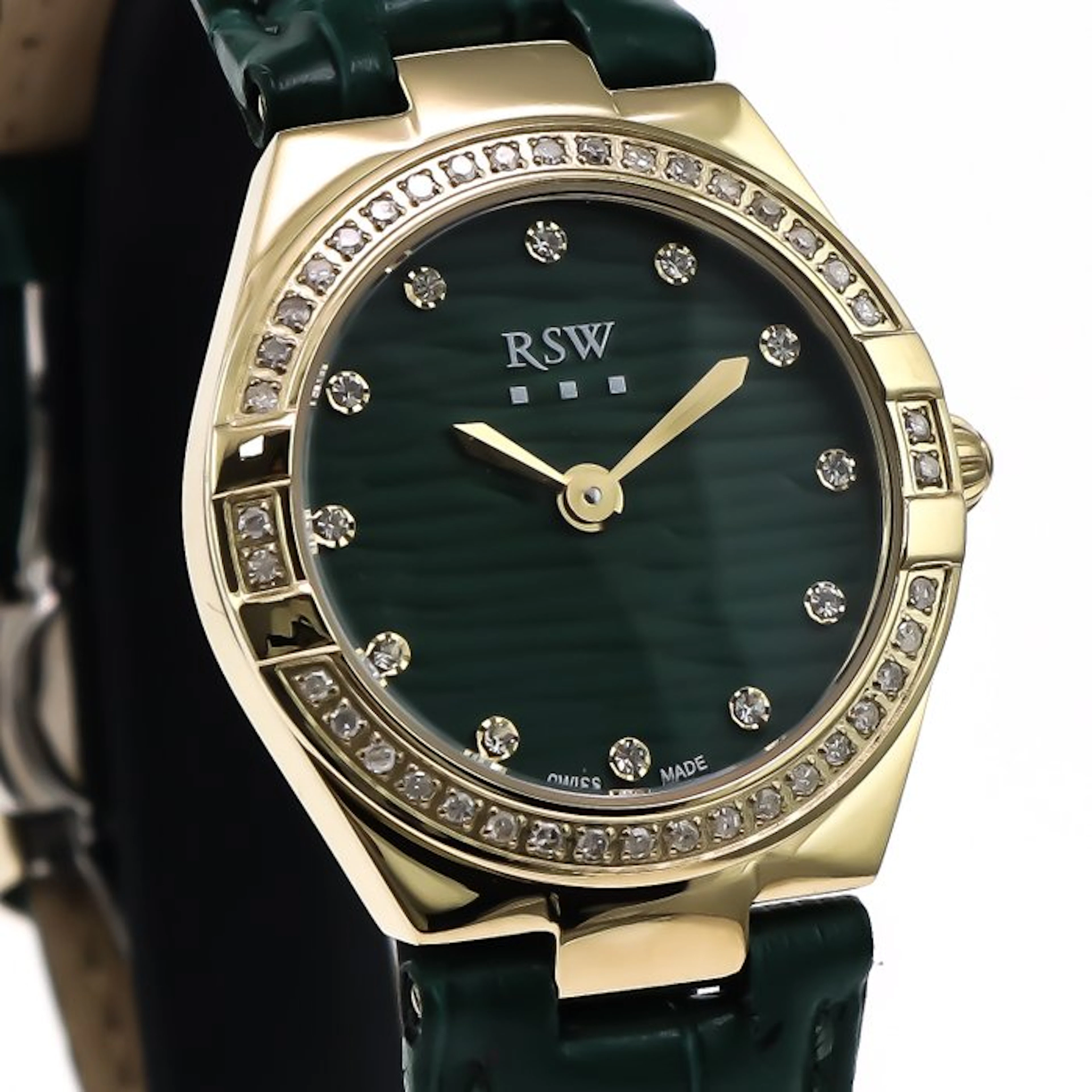 RSW - Swiss Diamond Watch - RSWL156-GL-D-12 - No reserve...